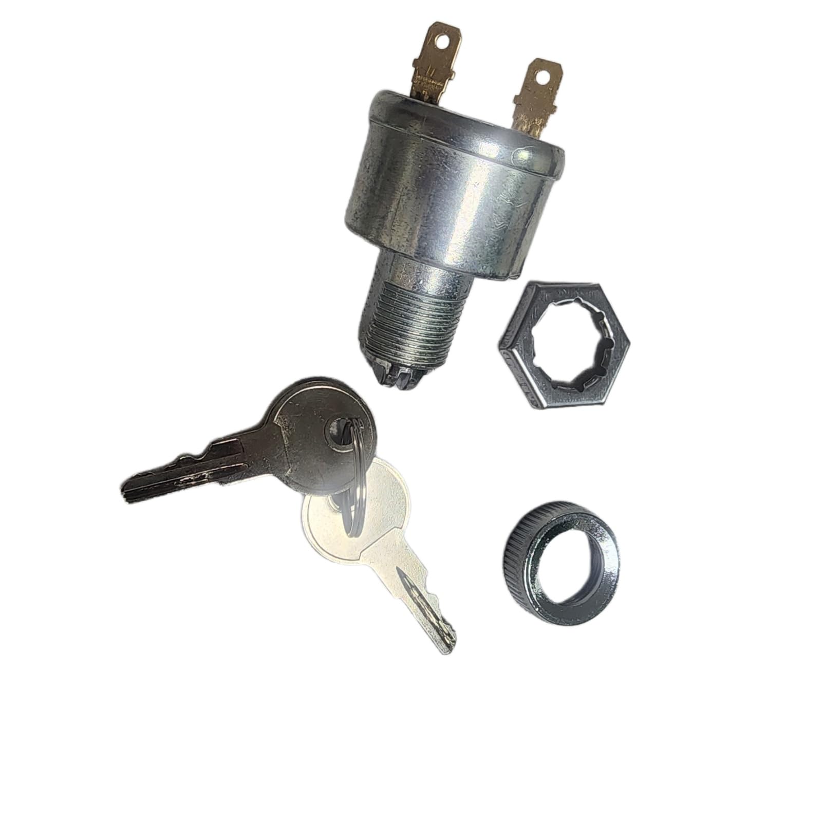Sgaorcpas 2 pin 33639-G01 17955-G1 Engine Ignition Switch Lock Kit With Key for EZGO TXT PDS