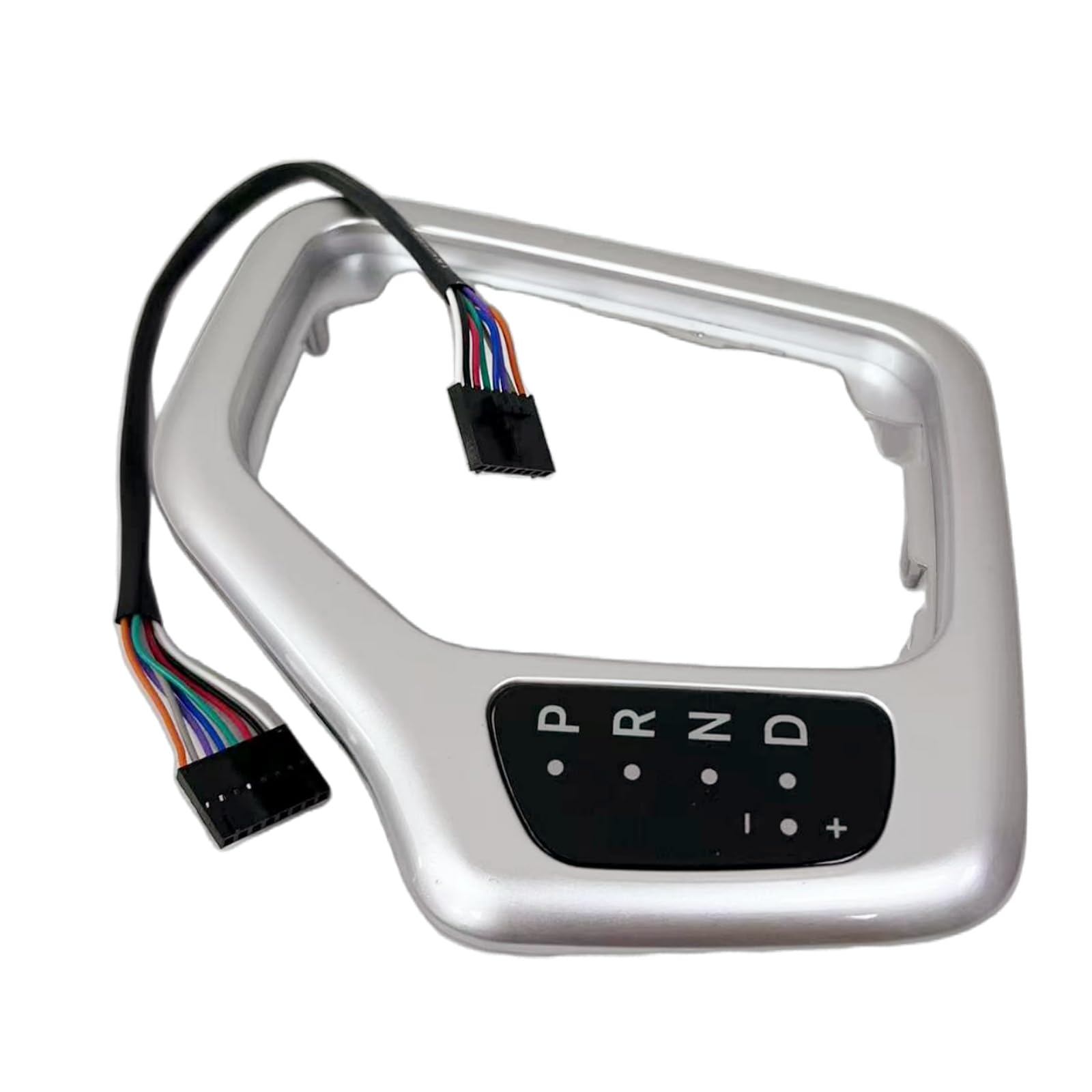 5YD27LS5AA White Transmission Shifter Bezel with Harness Fits for 2014-2018 Jeep Replace parts