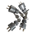 Sgaorcpas 4PCS 2 pin 33639-G01 17955-G1 Engine Ignition Switch Lock Kit With Key for EZGO TXT PDS