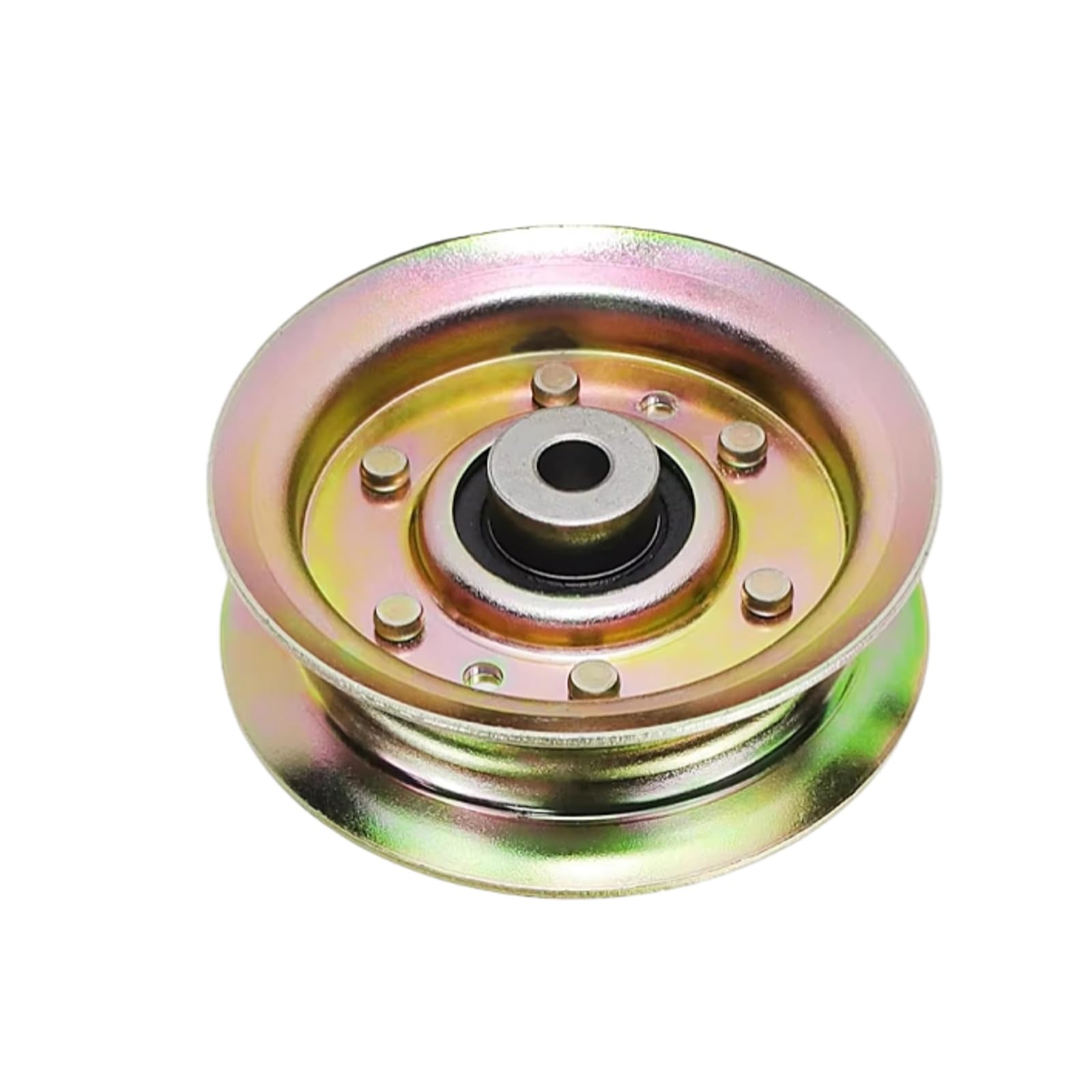 332517B 4PCS Deck Idler Pulley Fits for AYP 104360X 131494 173438 532173438 Fits for HUS 532131494 Fits for John Deere AM103480 AM37321 Replace parts