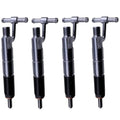 4pcs 235-5901 2355901 Diesel Fuel Injector Nozzle Fits for Caterpillar CAT Skid Steer Loader 236B 246B 246C 248B 252B 262B 262C 267B 268B 272C 277B 277C 287B 287C