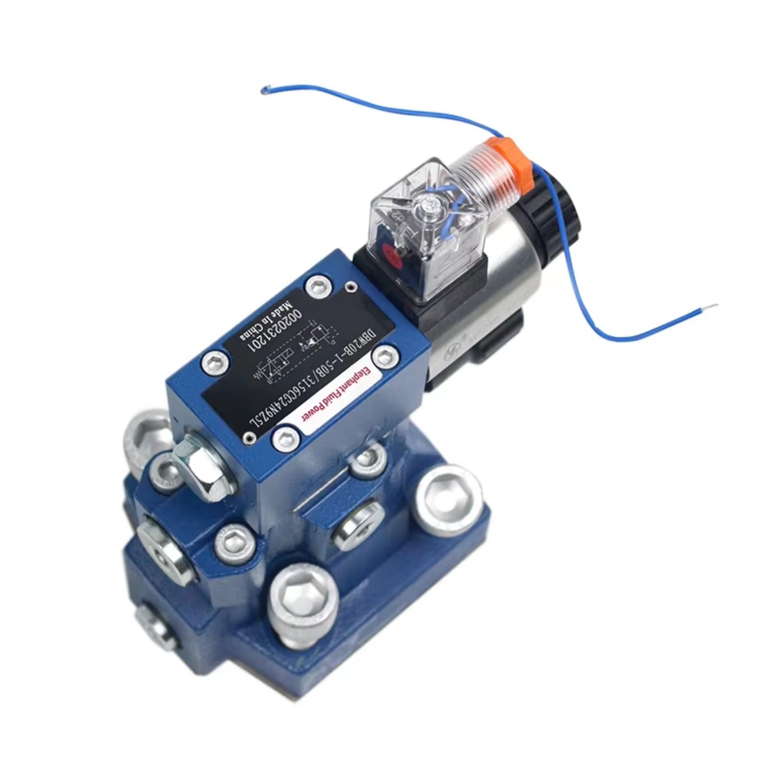 14V DBW 10 B2-5X/50-6EG24N9K4 Hydraulic Solenoid Directional Control Valve