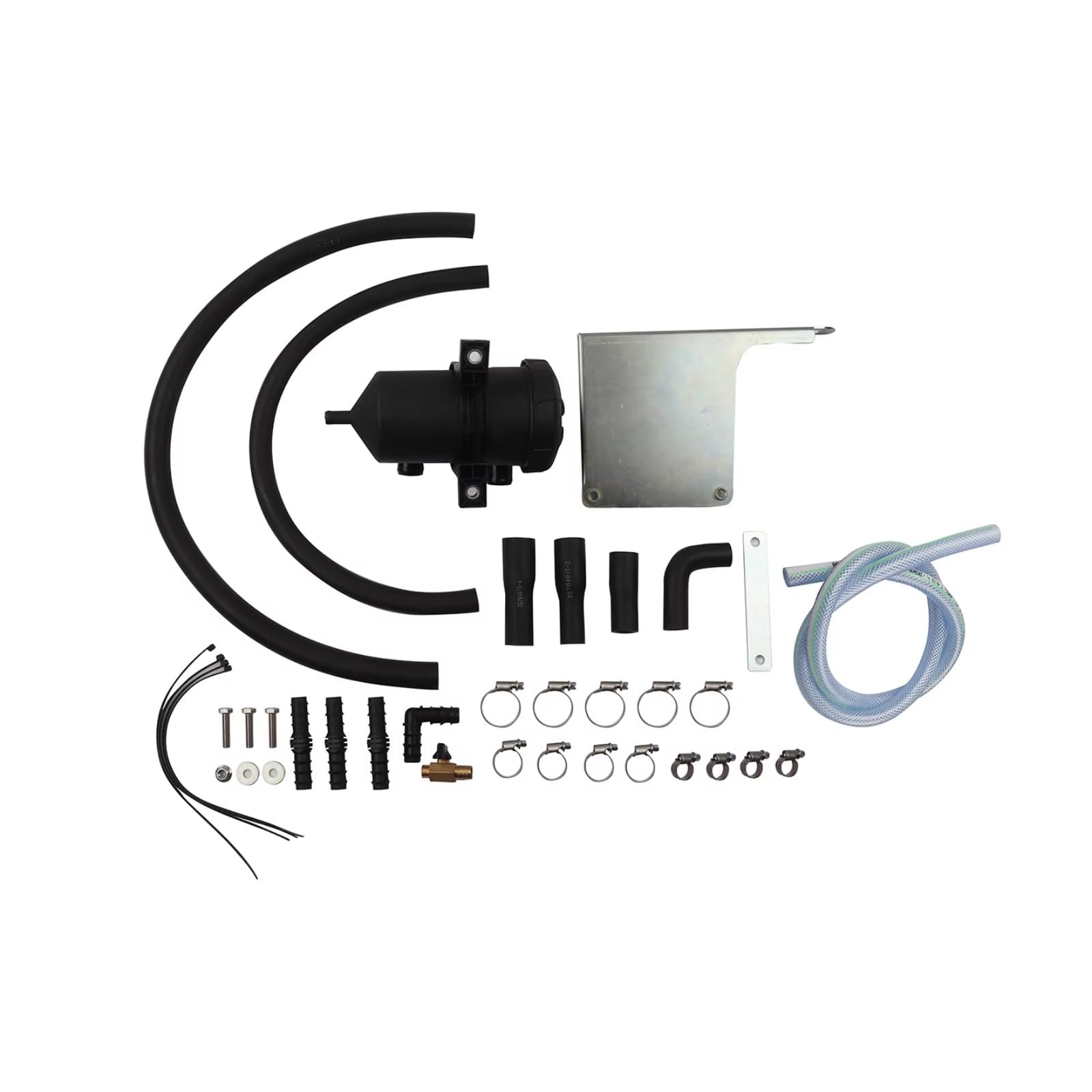 OS-PROV-07 Oil Catch Can Kit Fits for Toyota Prado (2009-2015) 3.0L KDJ150 155R Replace parts