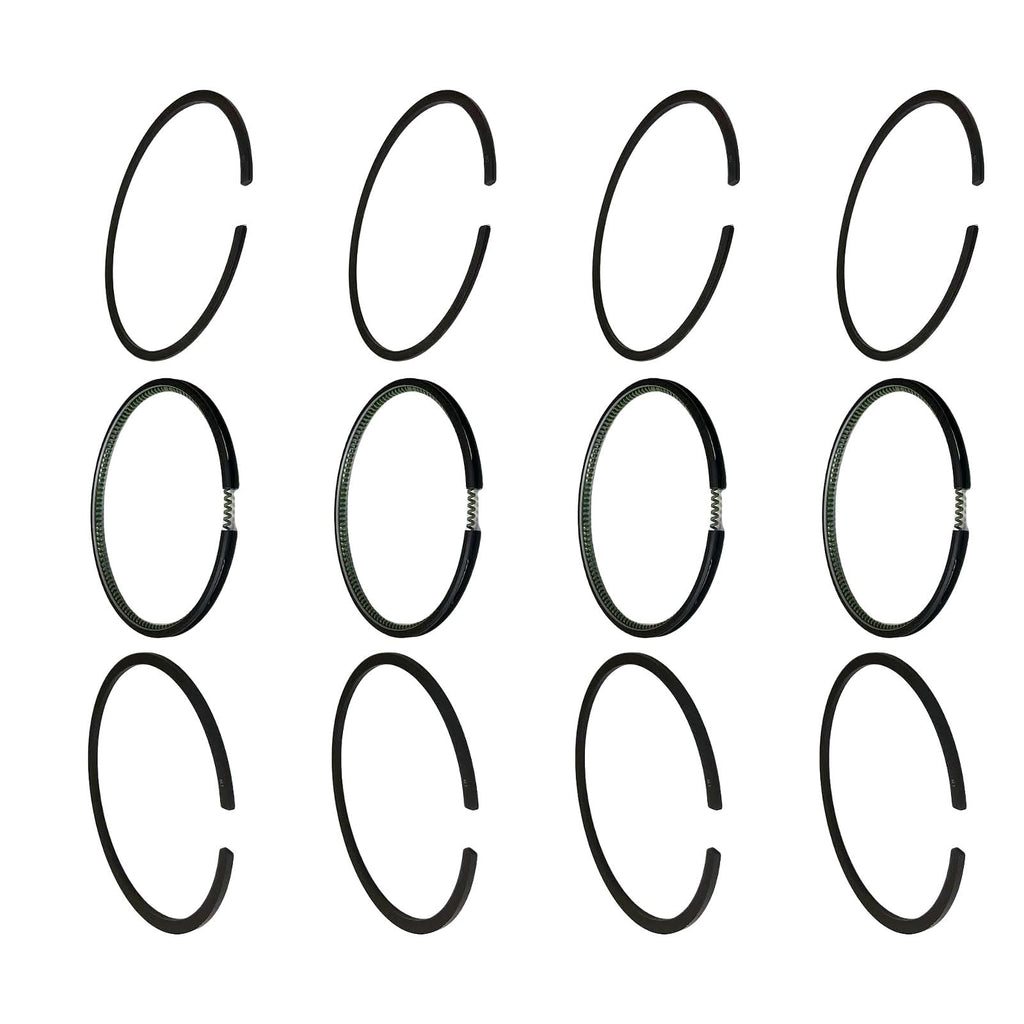 4 Sets C240 Piston Rings Compatible with Isuzu TCM Komatsu FD15 FD20 Forklifts & Truck Replacement