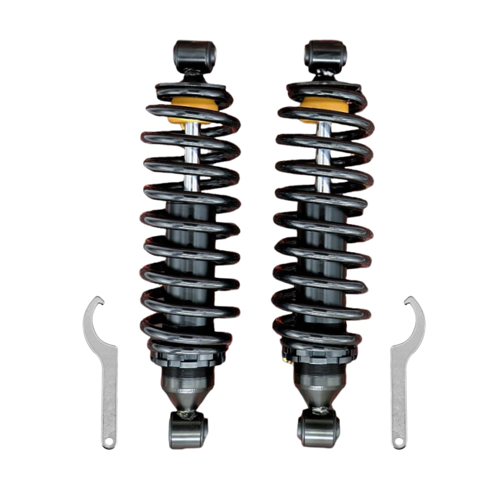 2PCS AM137958 Rear Shocks Struts Coil-over Spring Absorbers Fits for John Deere 2007-2010 Gator XUV620i XUV850D 2004-2020 Gator HPX Replace parts