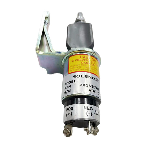 04159708 12V Shutoff Solenoid For Deutz F3L913 F3L912 F4L912 F4L913 BF4L913