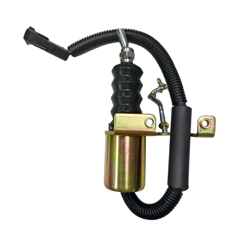 5346207 Fuel Shut Off Valve Solenoid Fits for Cummins Diesel Engine 6CT 24VDC Replace parts