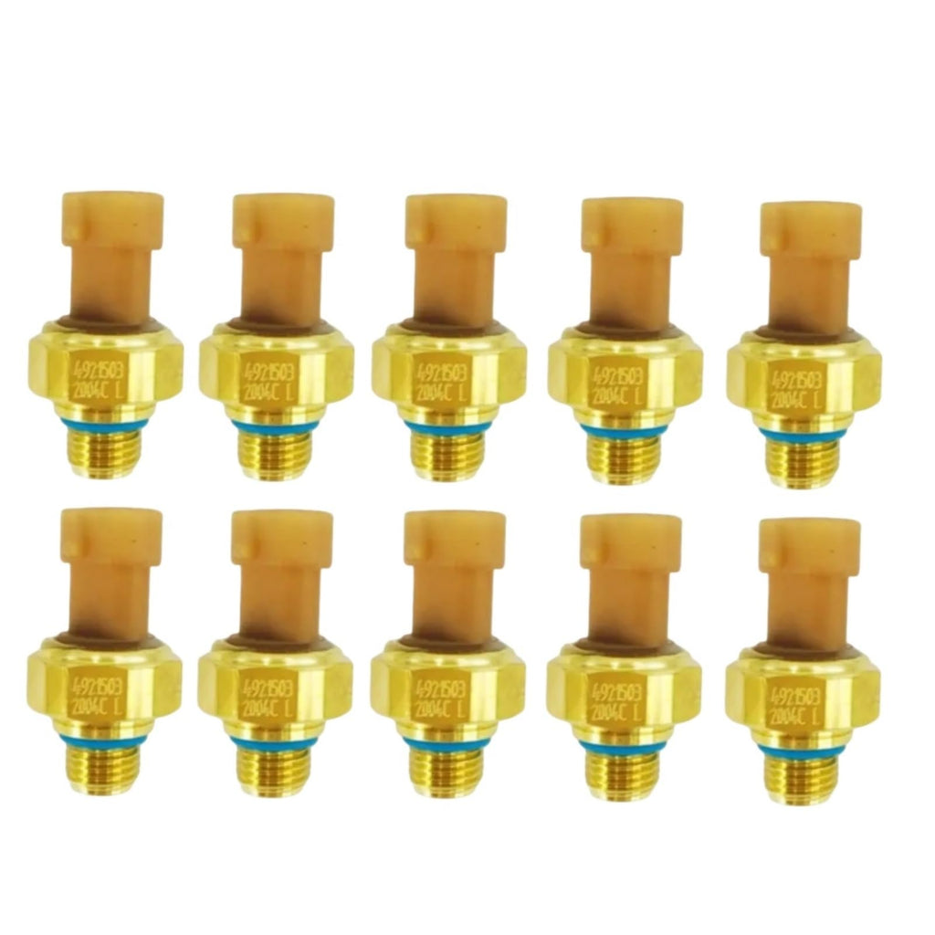 10pcs 4921503 3348579 3348580 Oil Fuel Pressure Sensor Sender Switch Transducer Fits for Cummins CGE280 Gas Plus