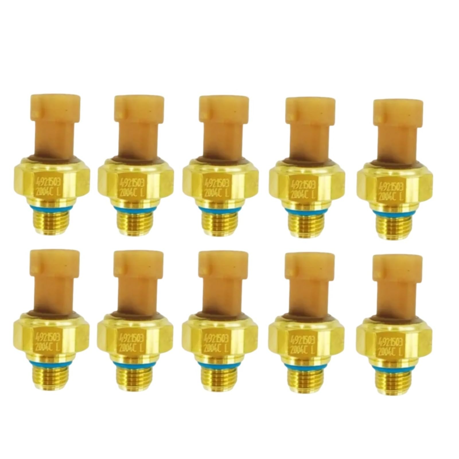 10pcs 4921503 3348579 3348580 Oil Fuel Pressure Sensor Sender Switch Transducer Fits for Cummins CGE280 Gas Plus
