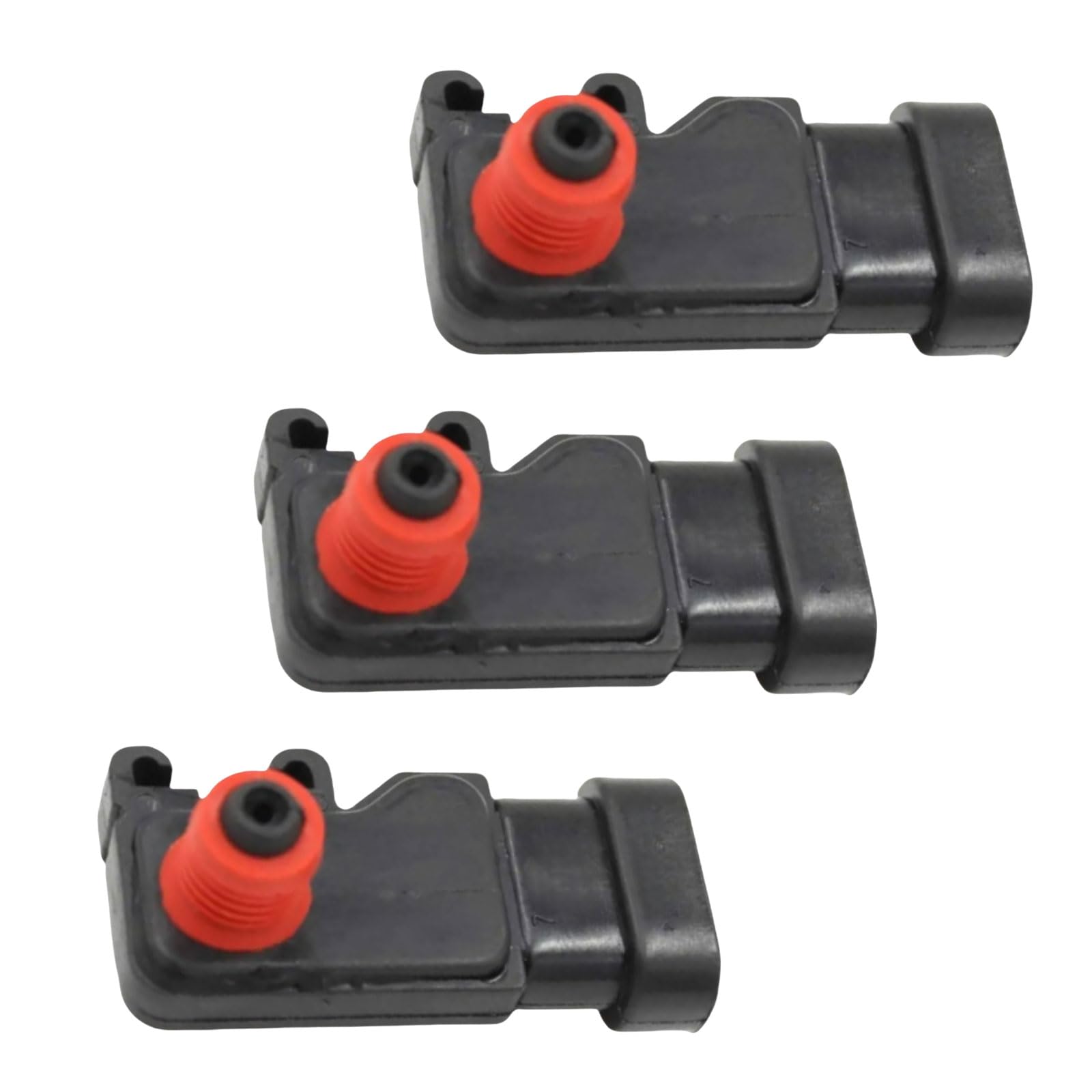 3PCS 12575837 MAP Manifold Absolute Pressure Sensor Fits for Chevrolet for Cavalier for Classic for Envoy Fits for Isuzu for Amigo  Replace parts