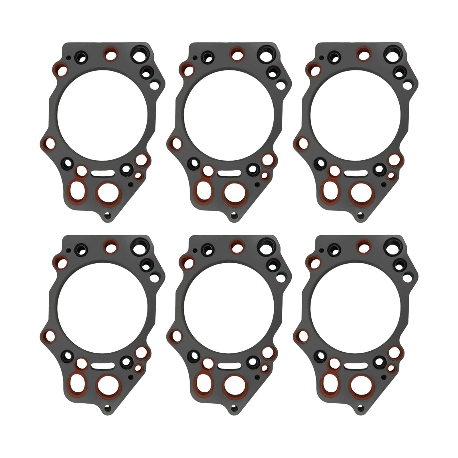 6210-17-1814 6PCS Cylinder Head Washer Fits for Komatsu Diesel Engine 6D140 Replace parts