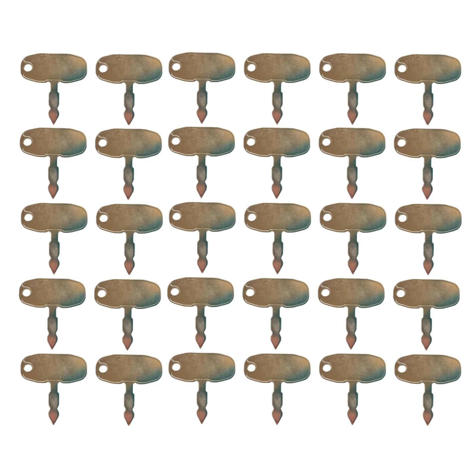 30PCS 1569 Ignition Key Fits for Ford for New Holland Tractors
