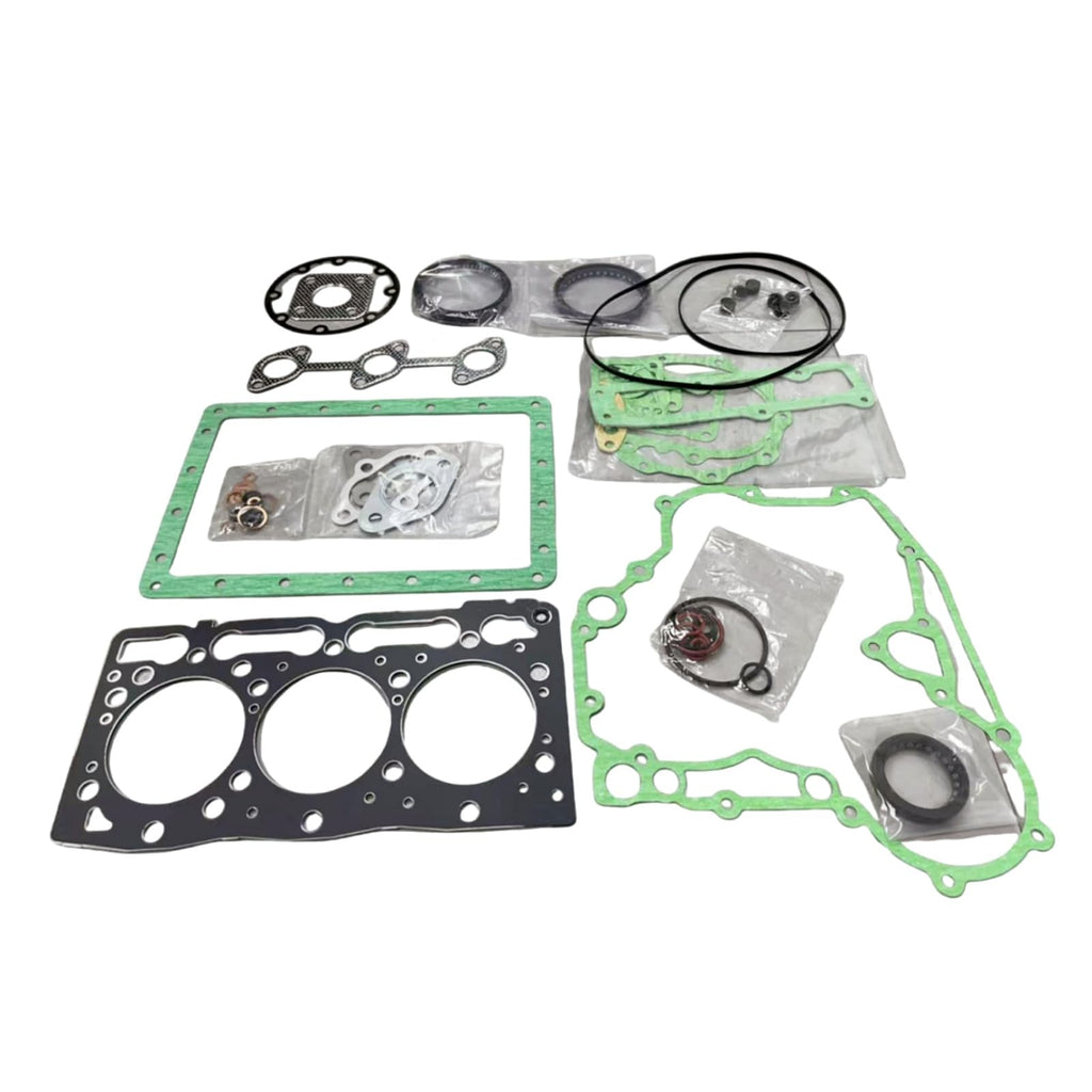 D1005 Engine Full Gasket Kit Compatible with Kubota D1005 Engine ZD25 ZD326 Turn Mower BX2660 BX2670 BX2680 F2260 Tractor