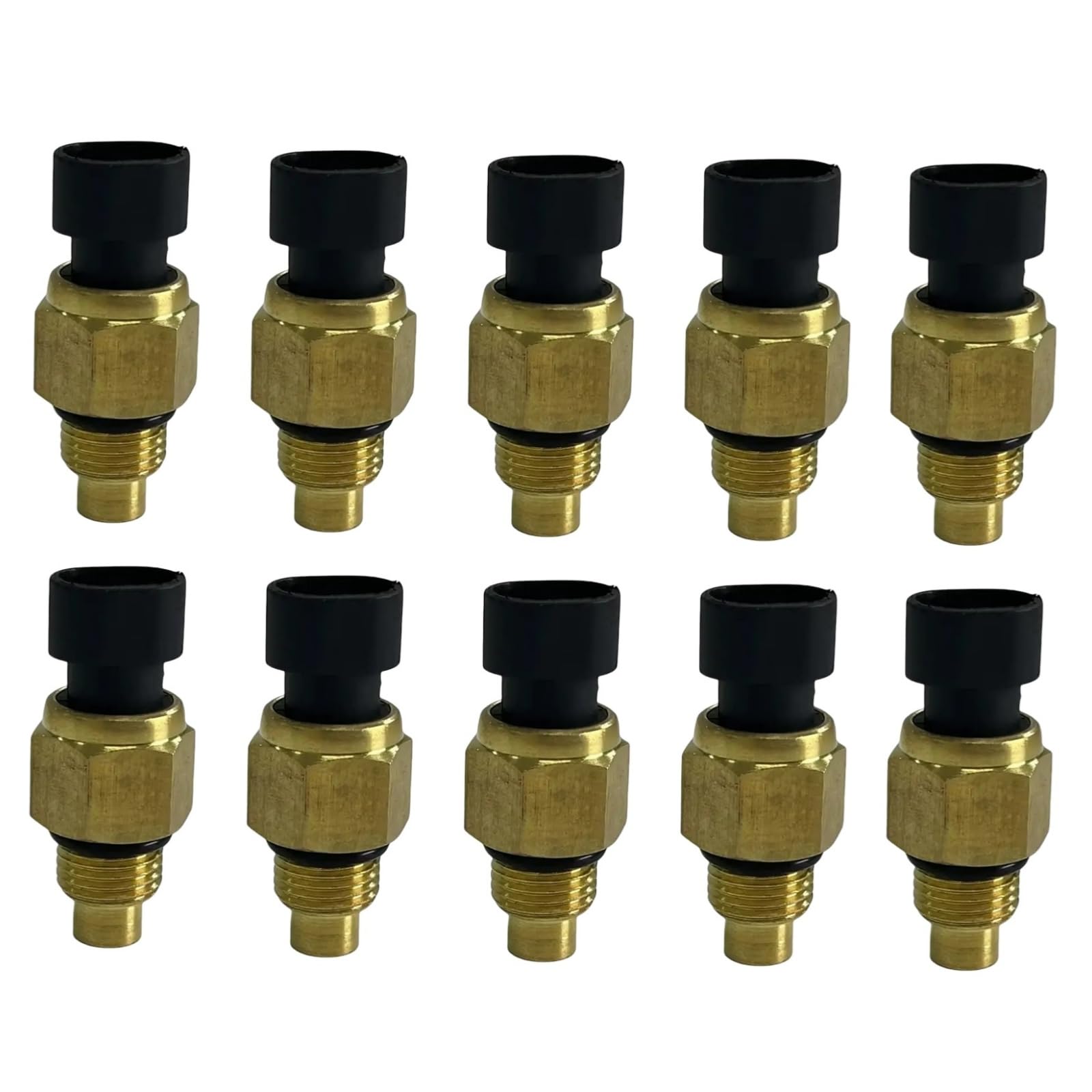 10pcs Hydraulic Temperature Sensor 6727869 5024-0228 Compatible for Bobcat Skid Steer Loader & Excavator 430 435 E25 E26 T2250 T40140 V417 S850 T110 A770