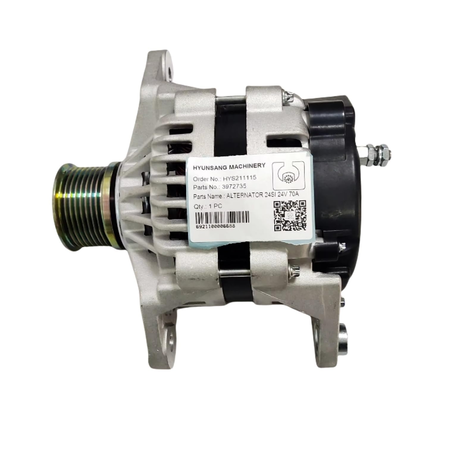 Alternator 24V 70A 4936879 5282841 For Cummins Diesel Engine M11 QSM11 ISM11 6BT5.9