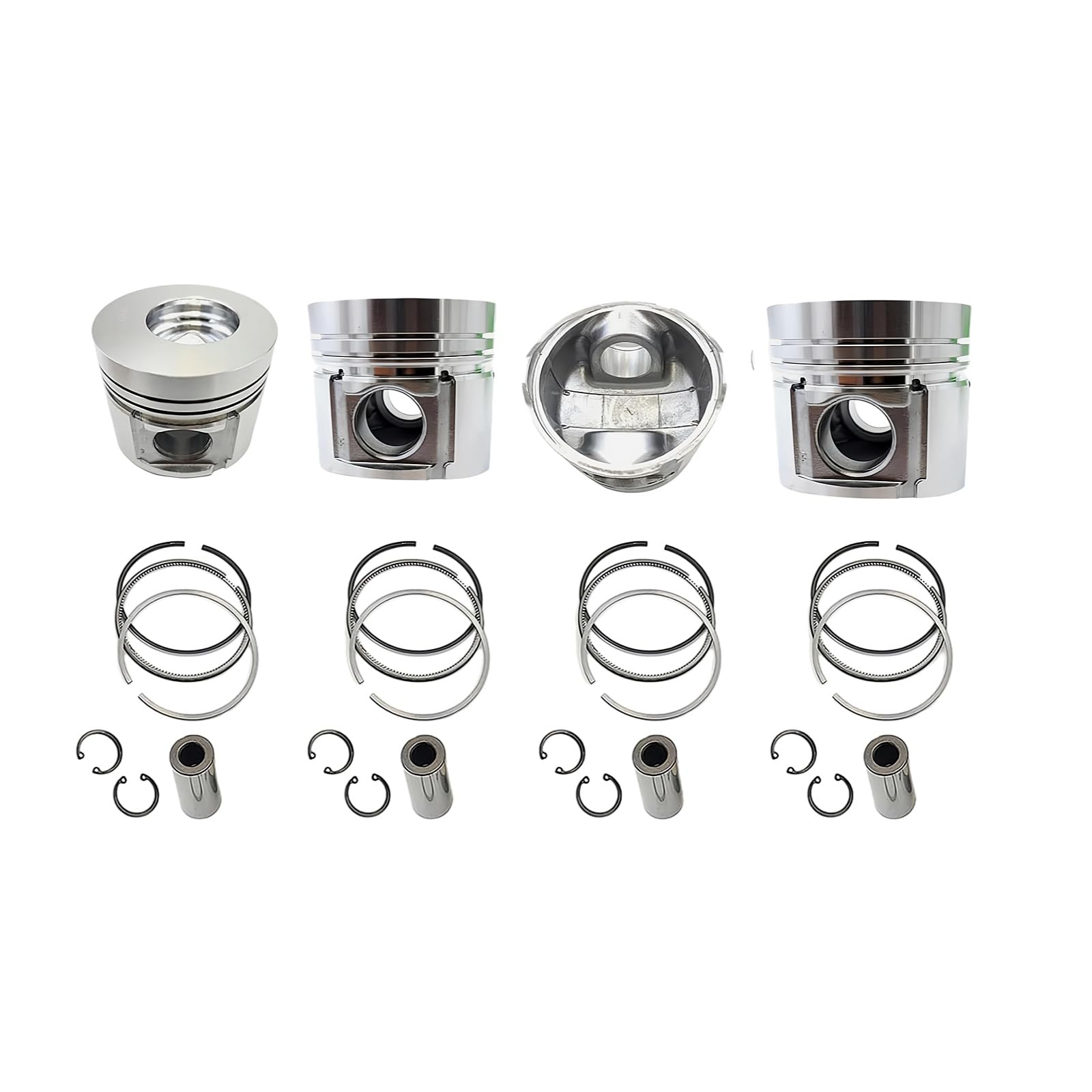 Overhaul Kit with Piston E2141 Fits for Cummins QSB3.3 B3.3 B3.3T Engine for Daewoo 460 470 Plus
