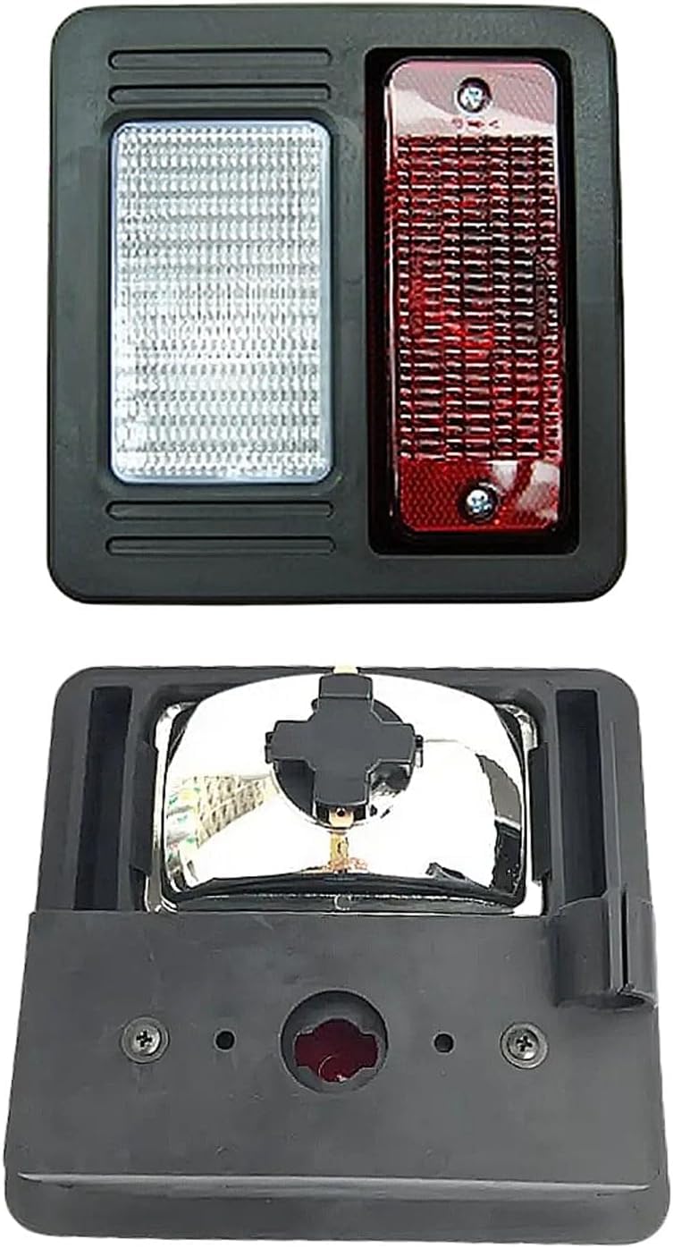 2Pcs Tail Light Rear Lamp Assembly 6670284 Fits for Bobcat Skid Steer Loader S150 S160 S175 S185 S205 S220 S250 S300 S450 S510 S530 S550 S590 883 963 A220 A300 A770 Replace parts