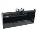 800mm Hydraulic Cylinder Tilt Toothless Bucket With Pin Fits for Mini Excavator 0.8ton-1.5ton