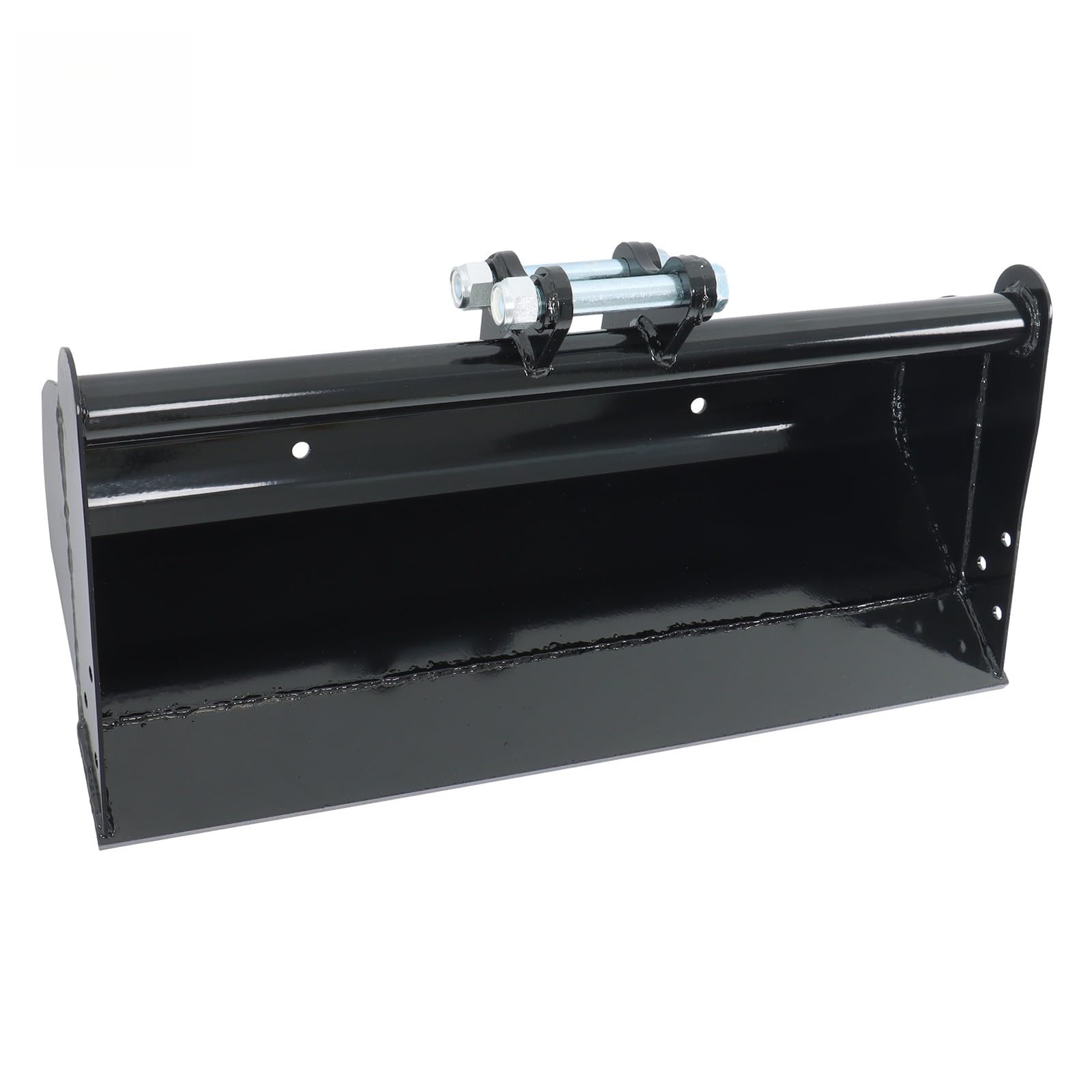 800mm Hydraulic Cylinder Tilt Toothless Bucket With Pin Fits for Mini Excavator 0.8ton-1.5ton