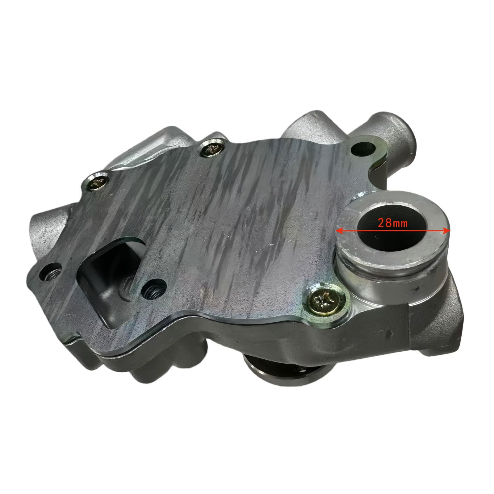 Water Pump MIA885138 MIA881681 (Hole Size 28mm) Suitable for Yanmar 3TNM74F 3TNM72 Engine JD Tractor 54D 60D 1023E