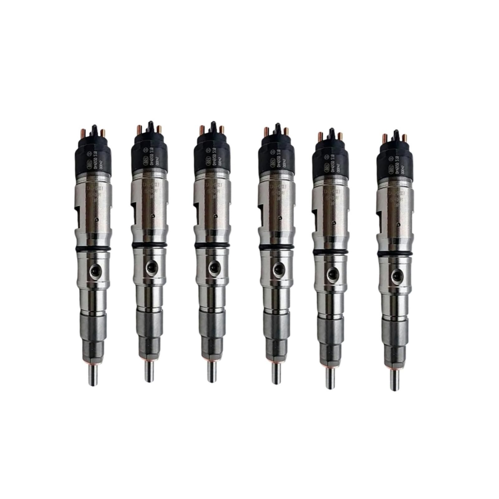 6pcs Fuel Injector 0445120278 Compatible for Doosan Daewoo Excavator