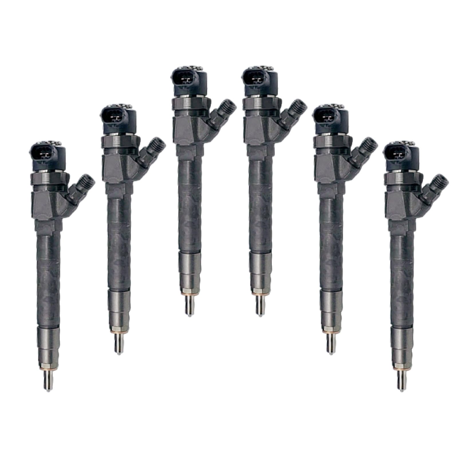 6PCS 0445110424 Diesel Common Rail Fuel Injector Fits for Chevrolet Fits for GMC Fits for OPEL 2.8 Replace parts
