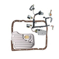 4L60E Transmission Master Solenoid Wiring Harness Kit with Oil Filter and Gasket Fits for GM 2003-2006 Replace parts