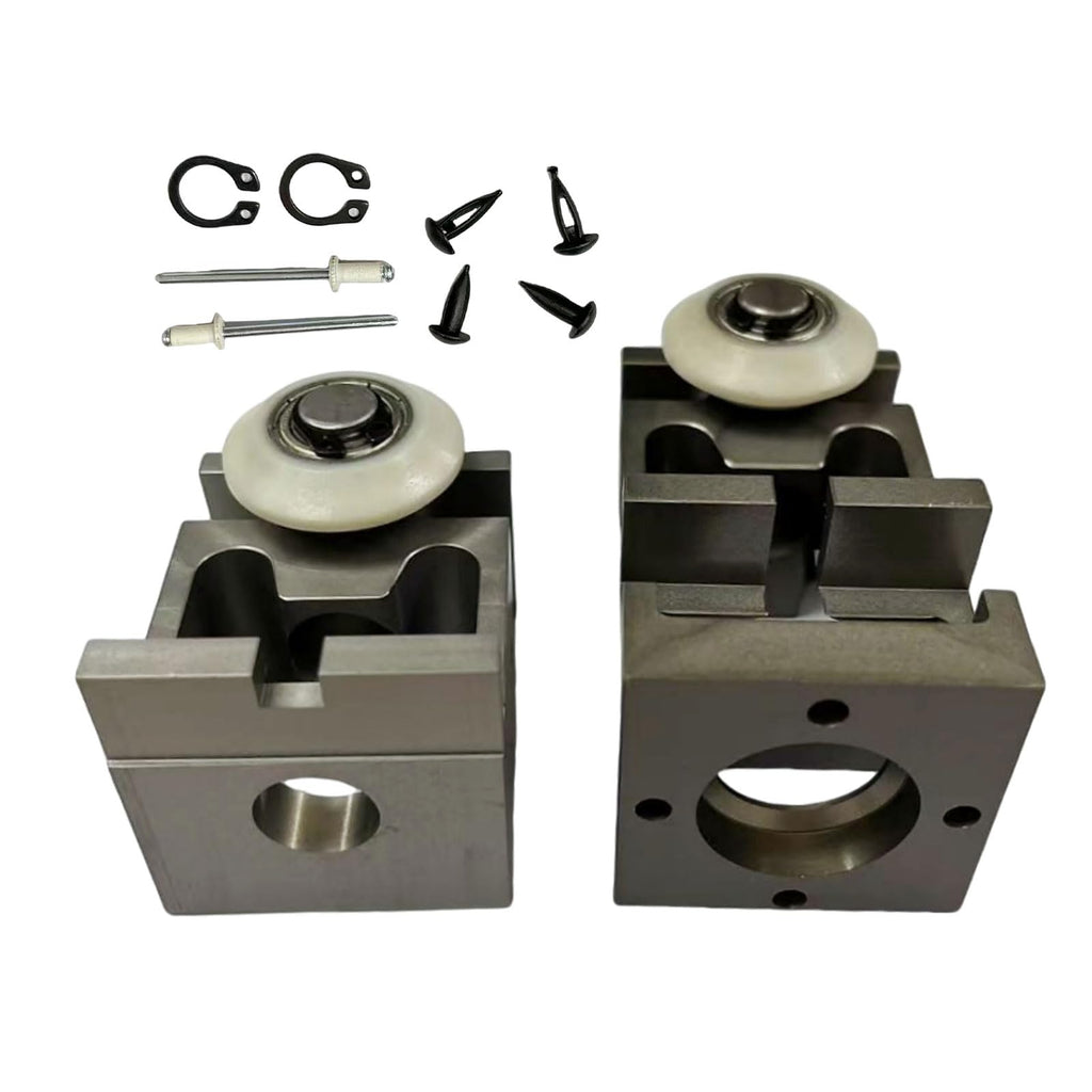 379060 Standard Bearing Block Kit with Roller Fits for In-Wall Slide-Outs on Rv, Includes Upper and Lower Blocks, Exact-Match Component. Replace parts