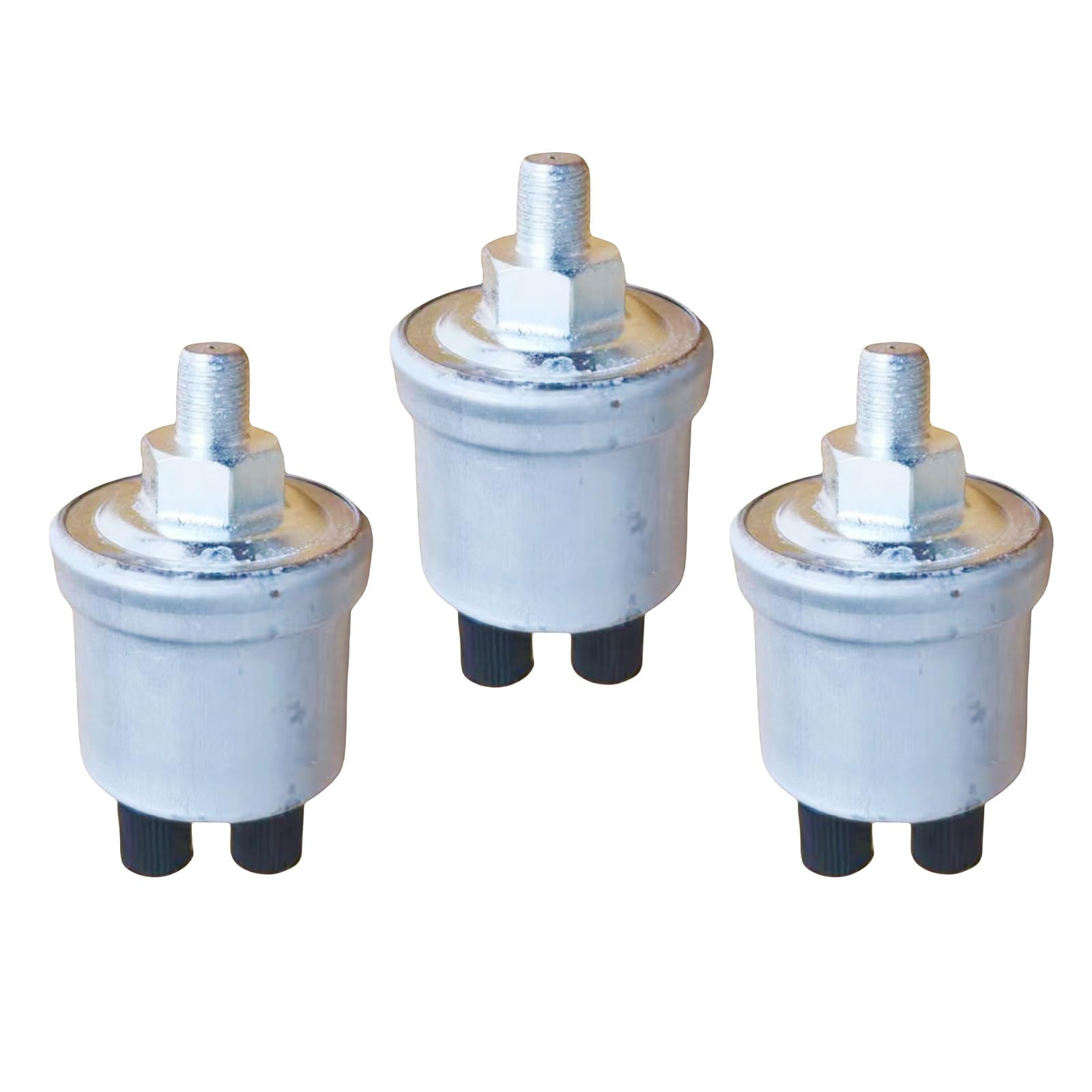 3PCS Oil Pressure Sensor 0-25 Bar 1/8 NPTF Fits for Diesel Generator Replace parts