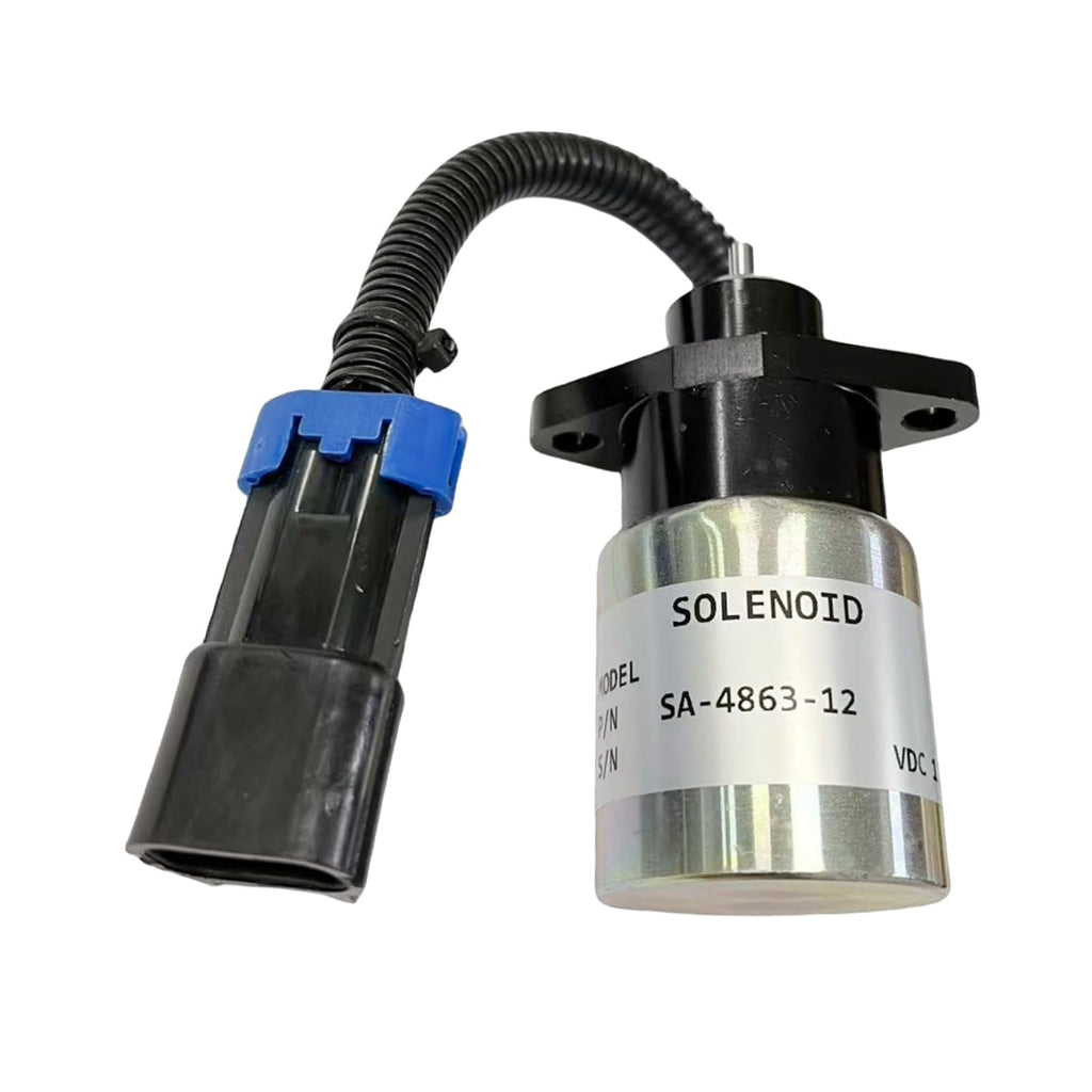 Sgaorcpas 12V Fuel Shutoff Solenoid 0175-12A5C9S SA-4863 For Kubota Engine