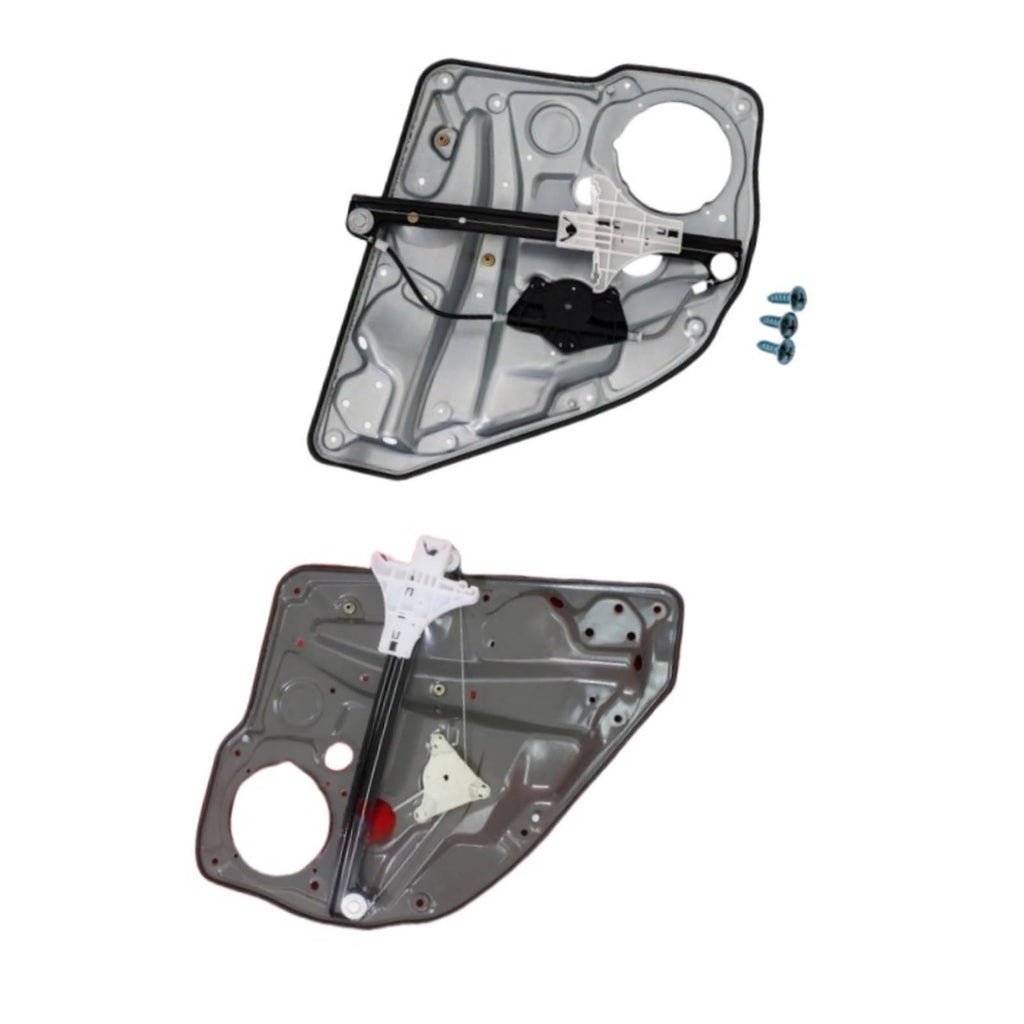 1J4839461 1J4839462 Rear Power Window Regulator Kit with Panel Fits for VW Bora Golf IV 1998-2003 Replace parts