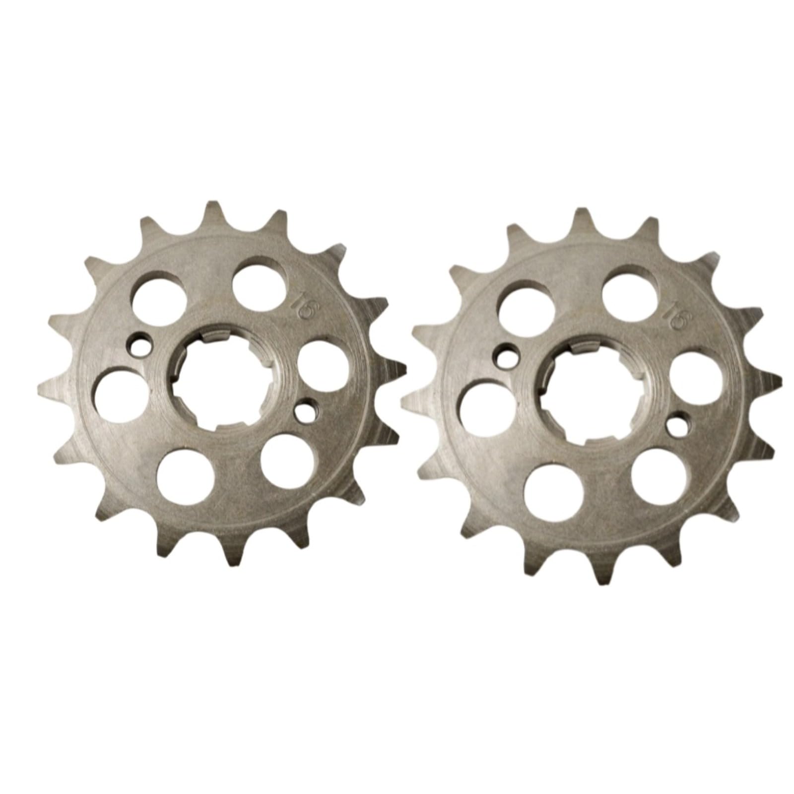 2PCS Front Drive Chain Sprocket 93854-16109-00 Fits for Yamaha YX600 for Radian 1986-1990 Teeth16