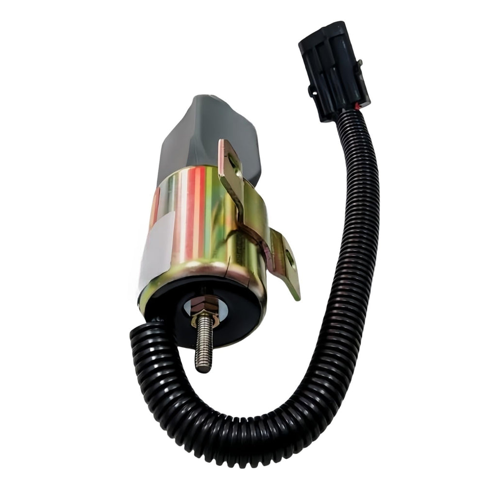 332J5060 24V Fuel Shut Down Solenoid Fits for JCB JS130 JS160 JS180 JS240 JS260