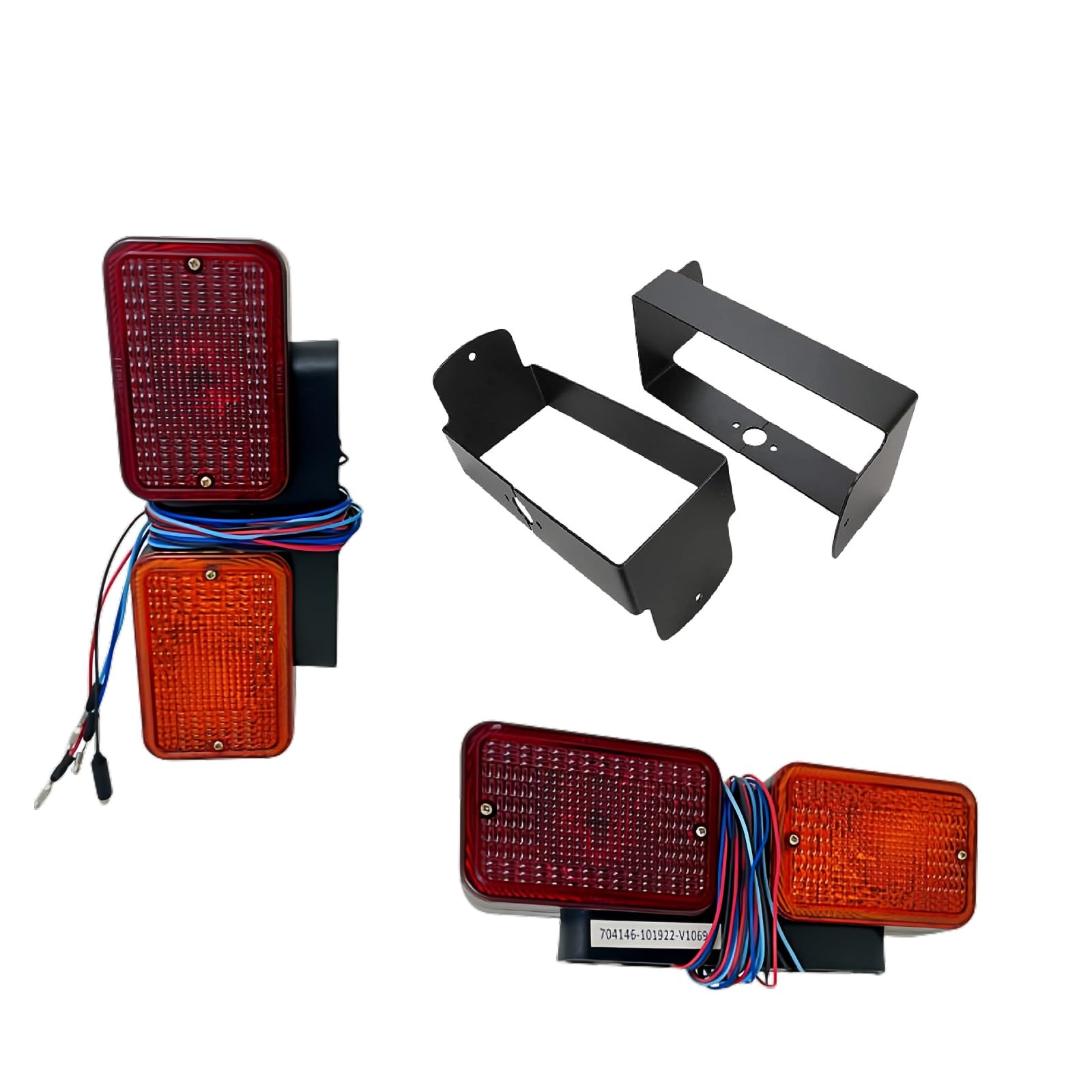 LVA18272 LVA18273 Part Light Guard W/Lights Fits for John Deere John Deere Tractor