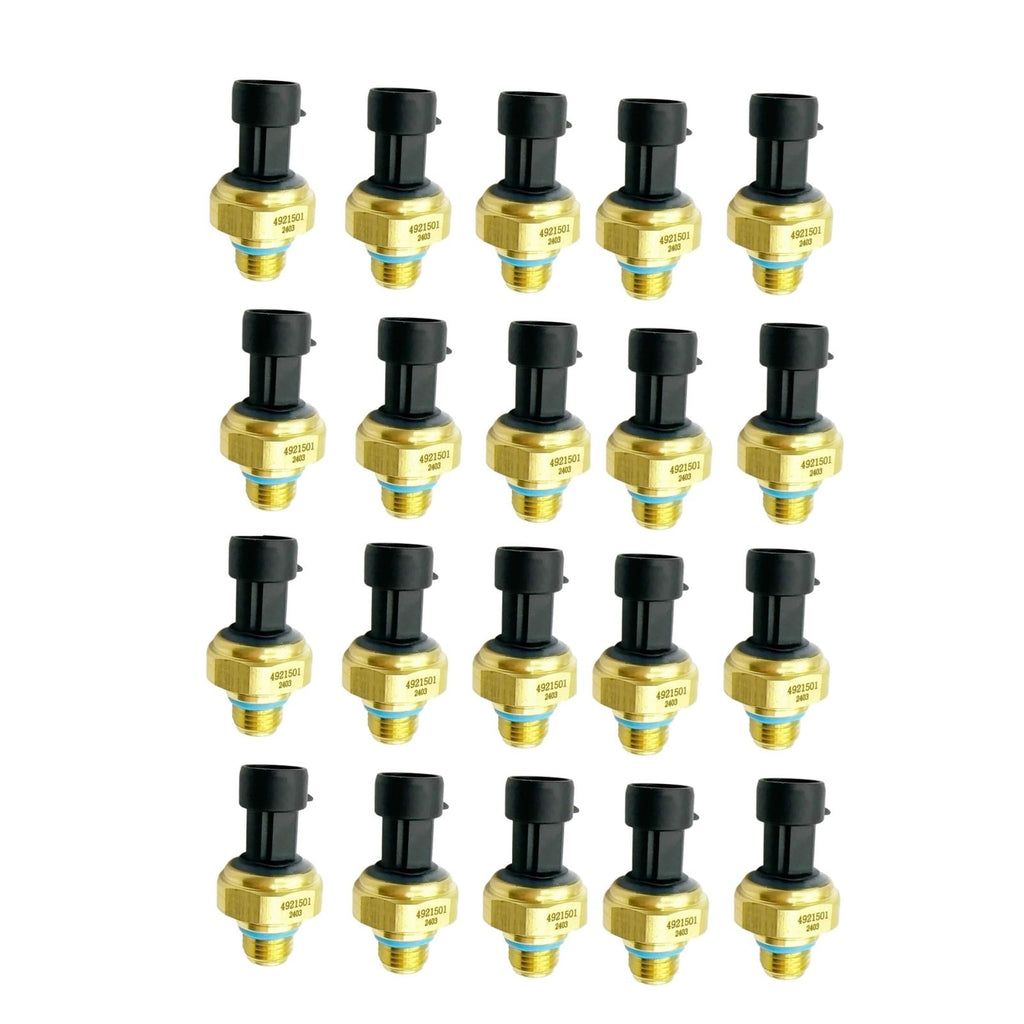 20pcs Oil Pressure Sender Switch Sensor 4921501 904-7113 3084521 9047113 Compatible with N14 ISM Turbo