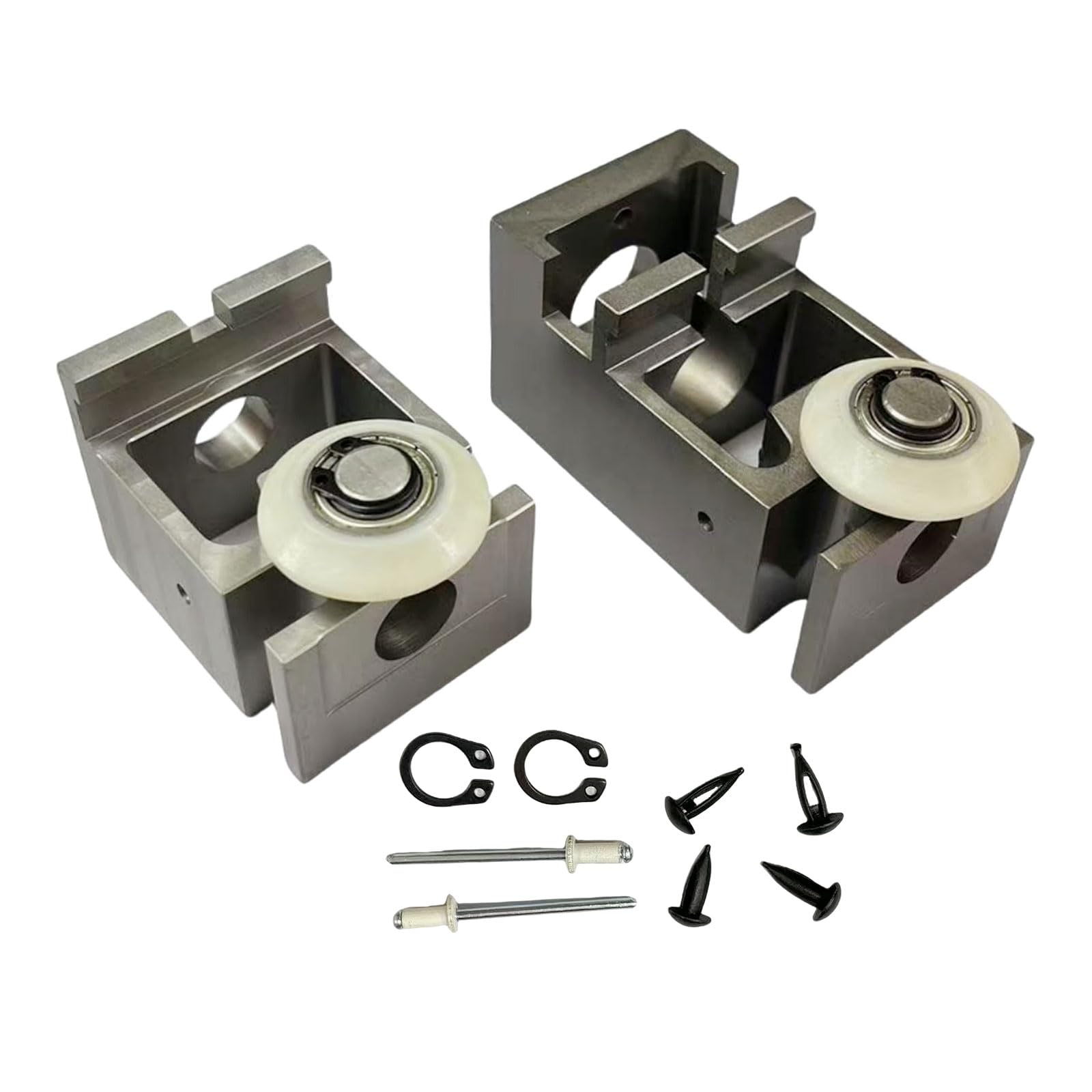 379060 Standard Bearing Block Kit with Roller Fits for In-Wall Slide-Outs on Rv, Includes Upper and Lower Blocks, Exact-Match Component. Replace parts