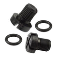 2PCS Coolant Expansion Tank Bleeder Screw with O-ring 17111712788 Fits for BMW E46 E90 for Mini Cooper Replace parts