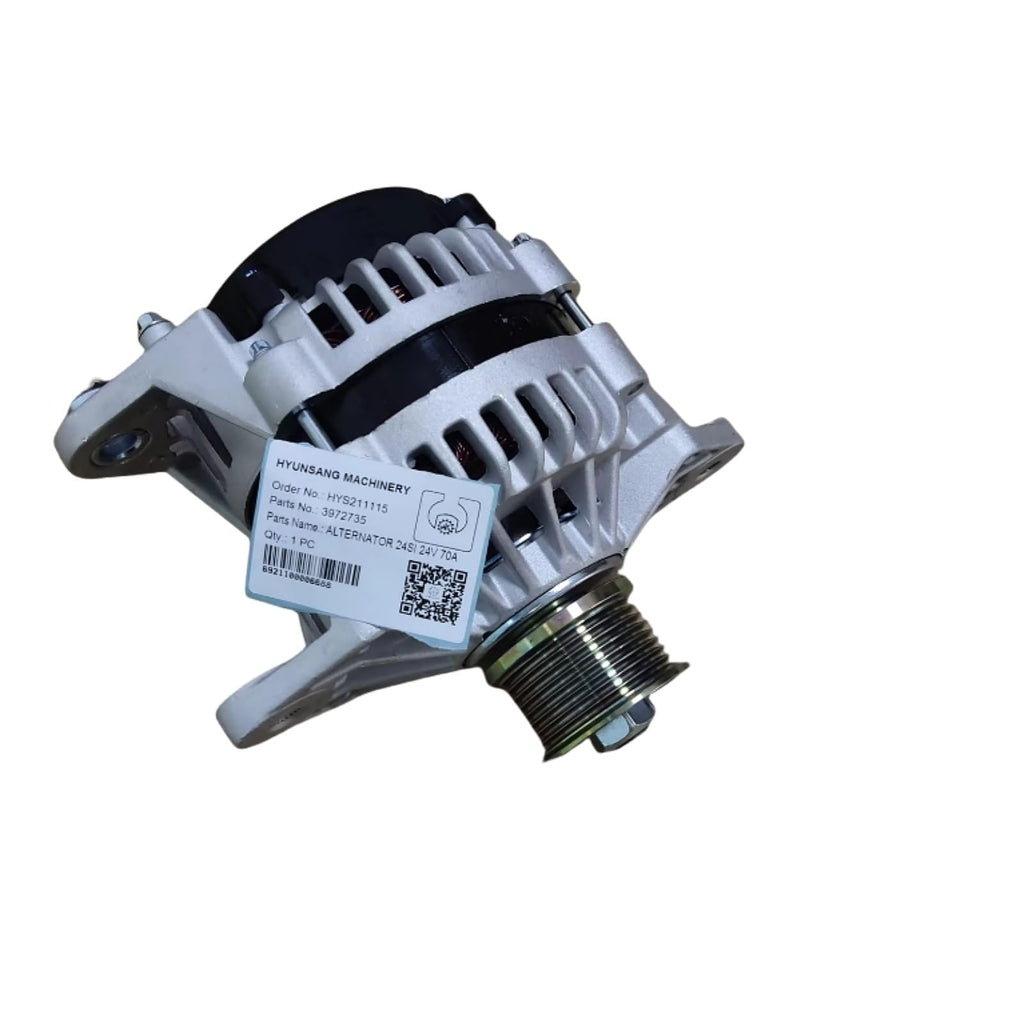 Alternator 24V 70A 4936879 5282841 For Cummins Diesel Engine M11 QSM11 ISM11 6BT5.9
