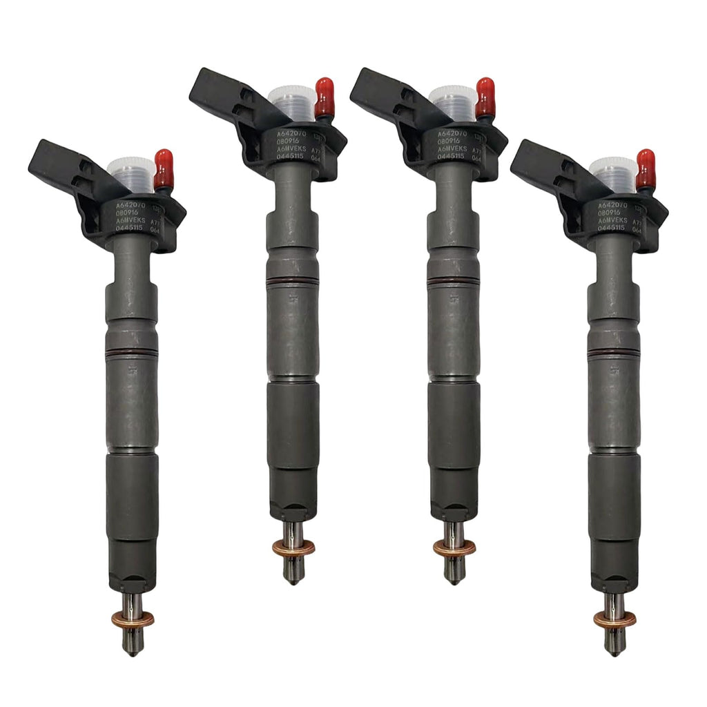 4PCS Fuel Injector 0445115064 0445-115064 Fits for MercedesBenz for Jeep 3.0 Om642 V6 Replace parts