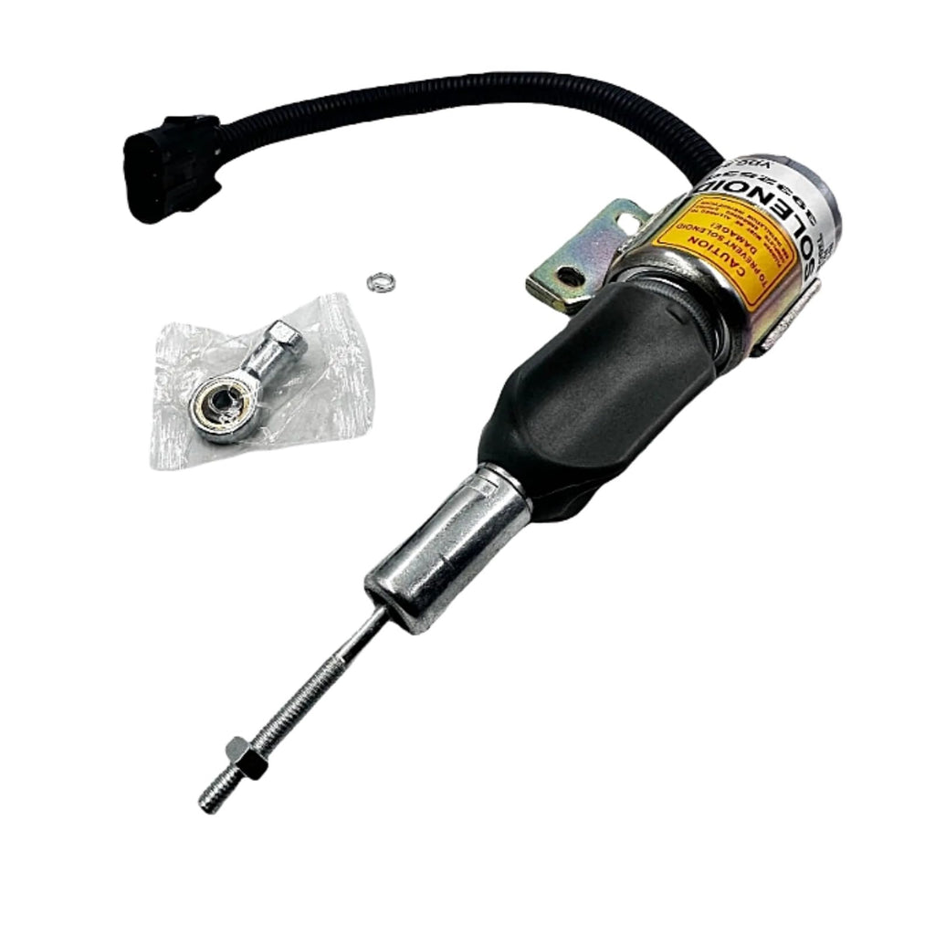 24V shut Off Solenoid 3932529 3932929 SA-4756-12 SA-4891-12 3930658 Compatible with 6BT 4BT Cummins 5.9L