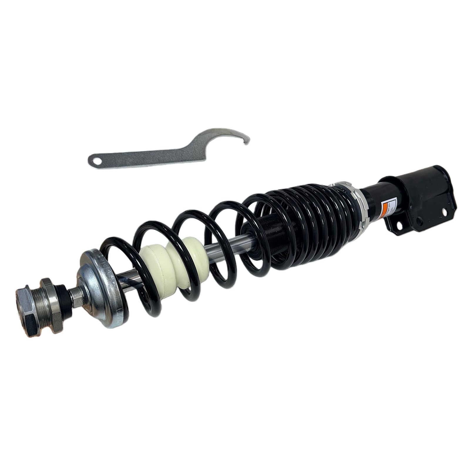 2pcs 706200661 Front Left Right Shocks Absorber Monotube Shocks Set Compatible with 2007 2008 2009 Can-Am Outlander 500 MAX 500 Gas-Powered Dual-Rate Black Springs ATV