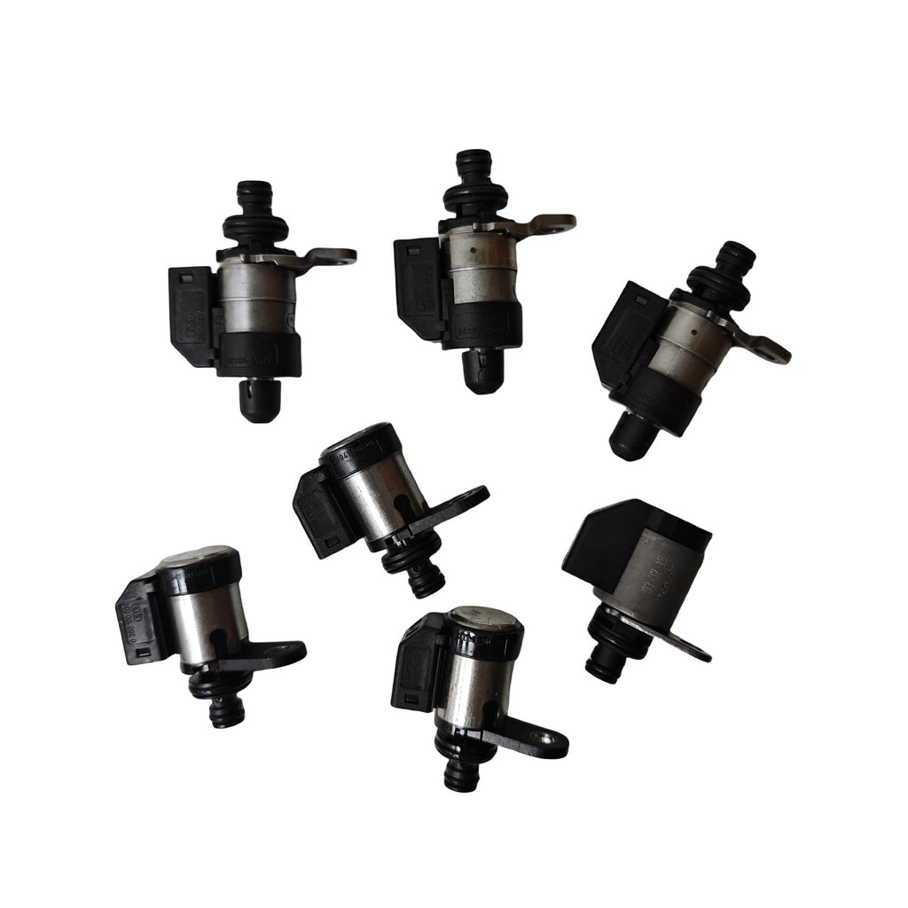 7pcs RE5R05A Transmission Solenoid Kit Fits for 2004-2009 2010 Nissan Titan V8 5.6L Engine , Replace OE 63431A-U 31941-1FX02