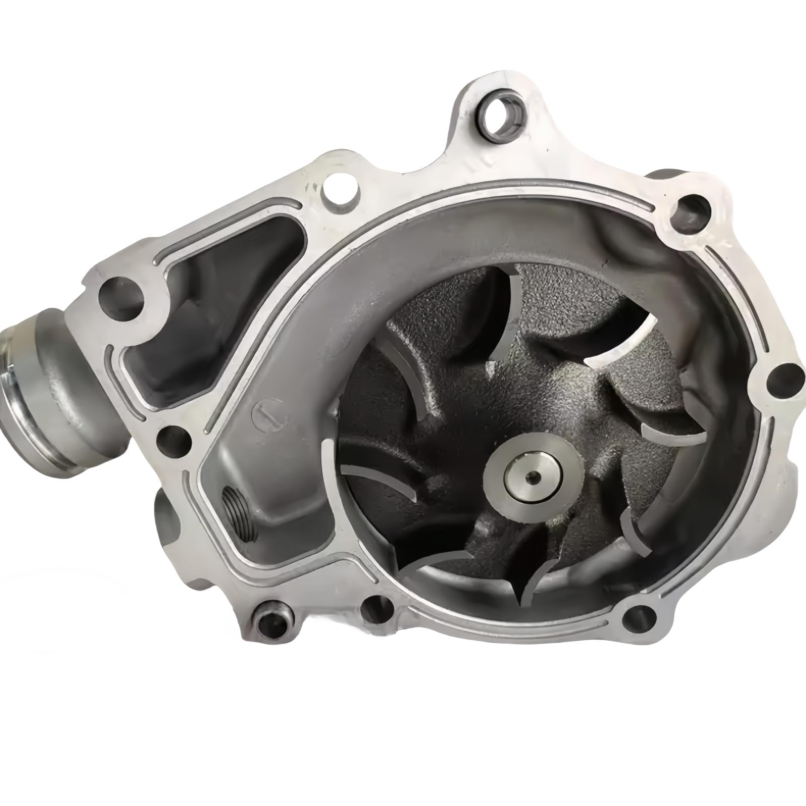 Water Pump 8-98042848-2 1-87310835-0 8-98042-848-2 Replacement for Isuzu 6HK1 1873109740 Pulley Using 9PK Cooling Belt FSR FVR Euro 3 Standard Aluminum Cover