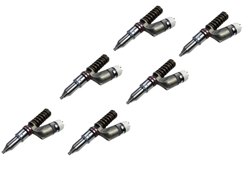 253-0616 6X Fuel Injector 2530616 Compatible for Caterpillar CAT C15 Engine