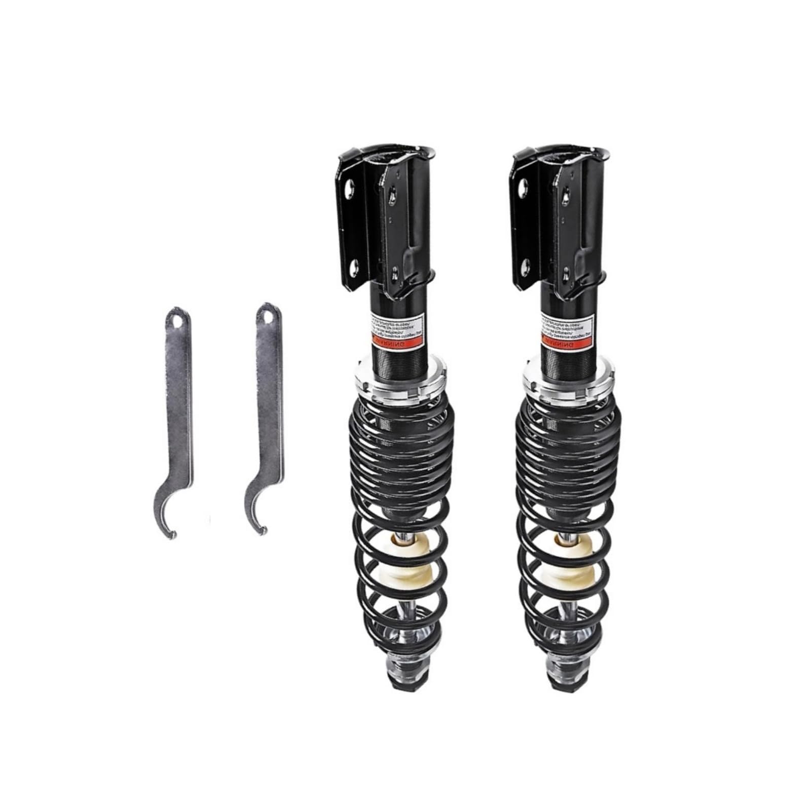 2pcs Rear Left Right Shock Absorber 706000615 Compatible with 2011-2020 Can Am Commander 1000 DPS STD XT 800 800R Gas-Powered Dual Rate Spring