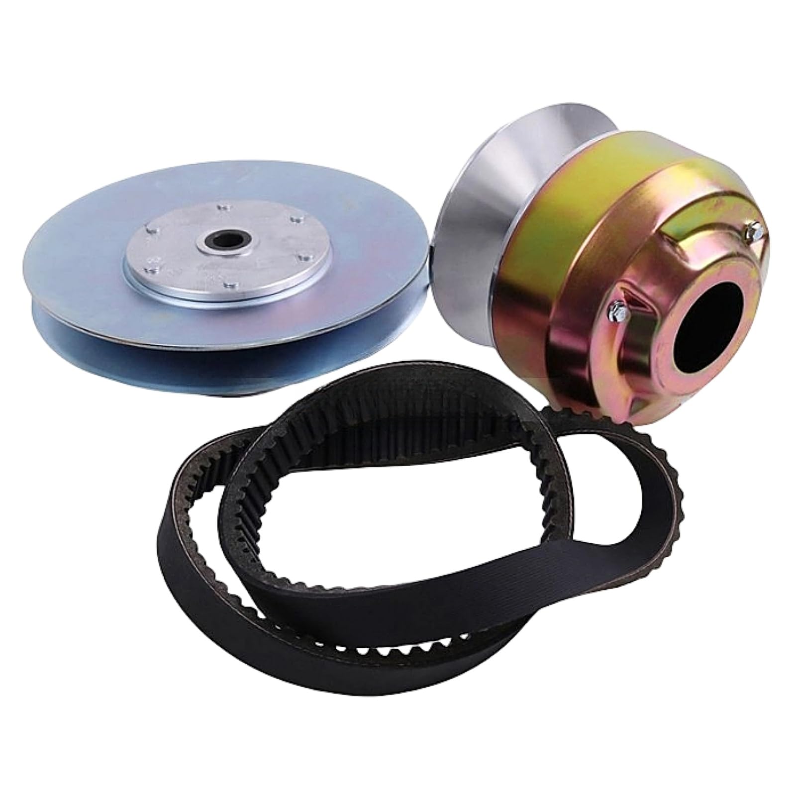 Clutch Kit With Belt AM138487 AM140986 Compatible with Yanmar 3TNV70 Engine John Deere Utility Vehicle 4X2 HPX 4X4 HPX 4X4 Gator 4X2 Gator HPX815E Military 6X4 Gator 6X4 Gator