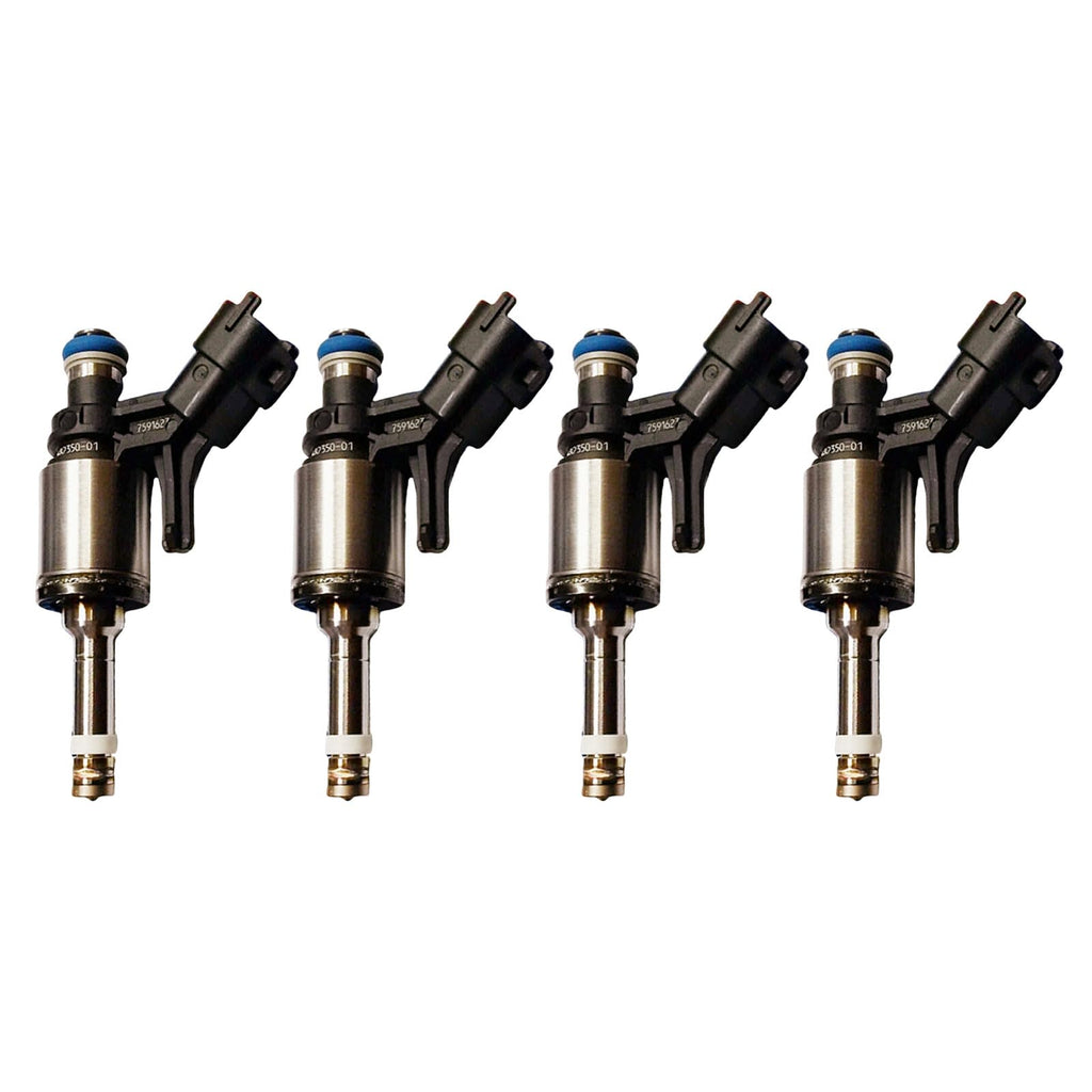 4PCS 13537591623 Fuel Injectors Nozzles 6 Holes Fits for Mini Cooper 1.6L-L4 2010-2015 for Countryman 1.6L-L4 2011-2016