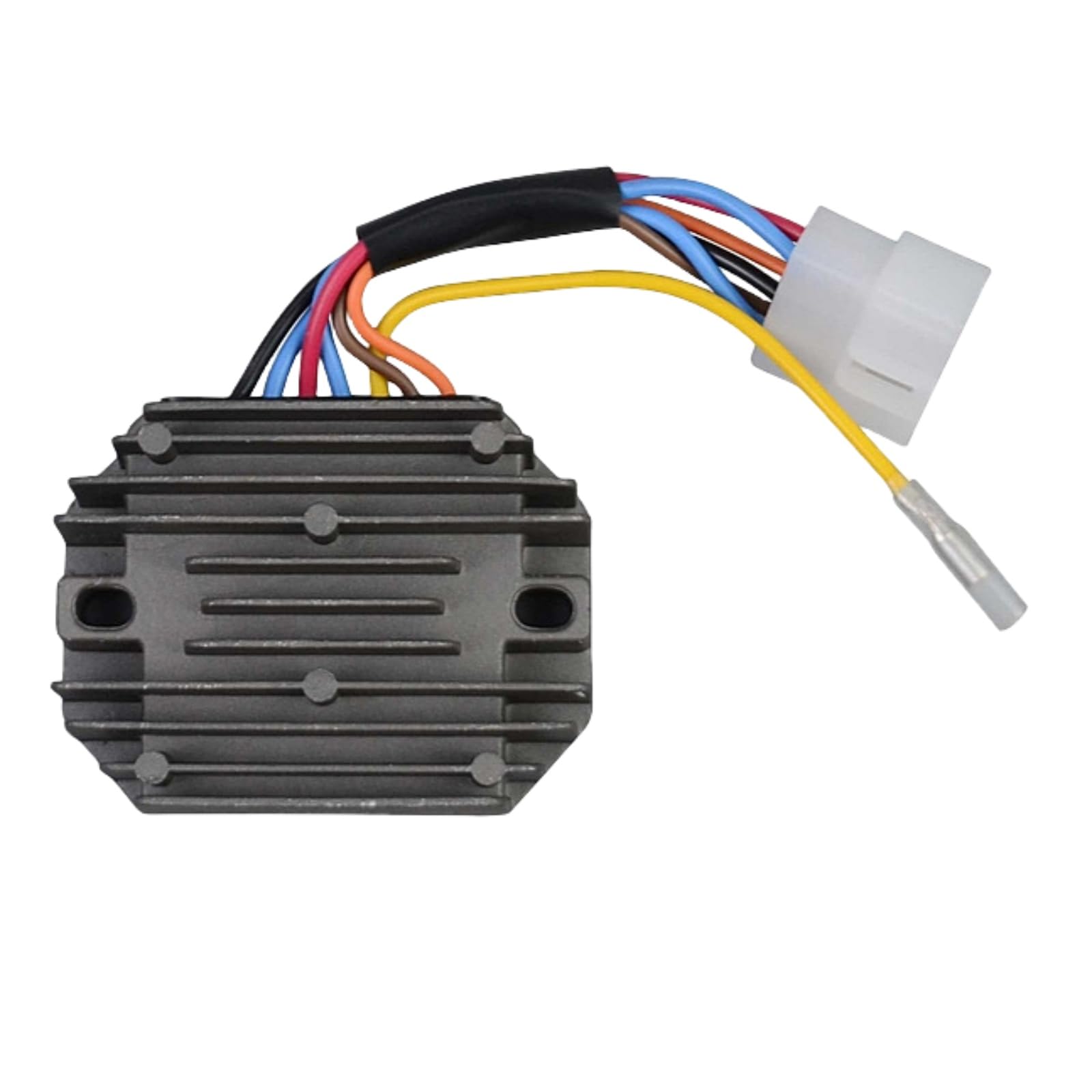 12V 280W Regulator Rectifier YM119640-77710 YM119653-77710 Compatible for Komatsu Yanmar Engine 3TNE74 3D74E 3D68E 3D72 Excavator PC05-6 PC10-6 PC15-1 PC28UU-1 Replacement