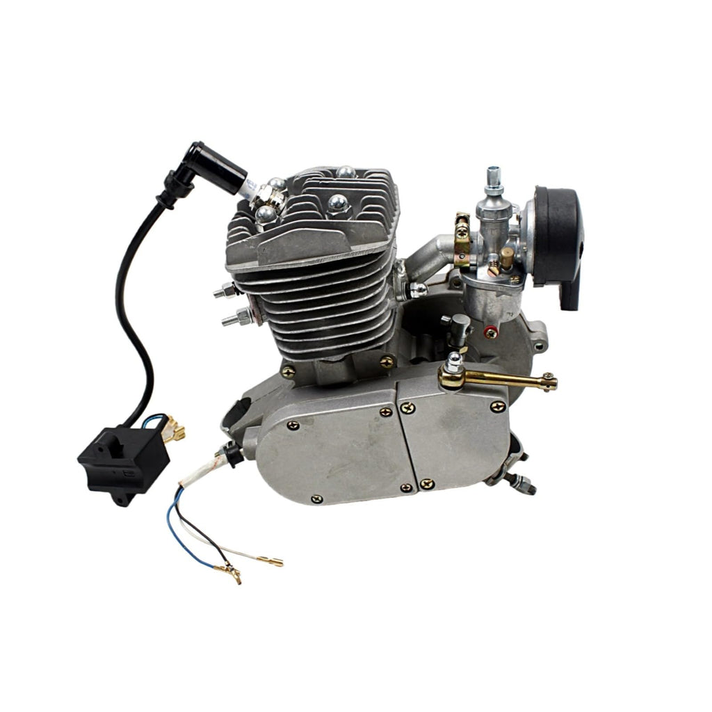 Gas Motor Engine Kit Fits for 80cc Bicycle Motorized 2-Stroke