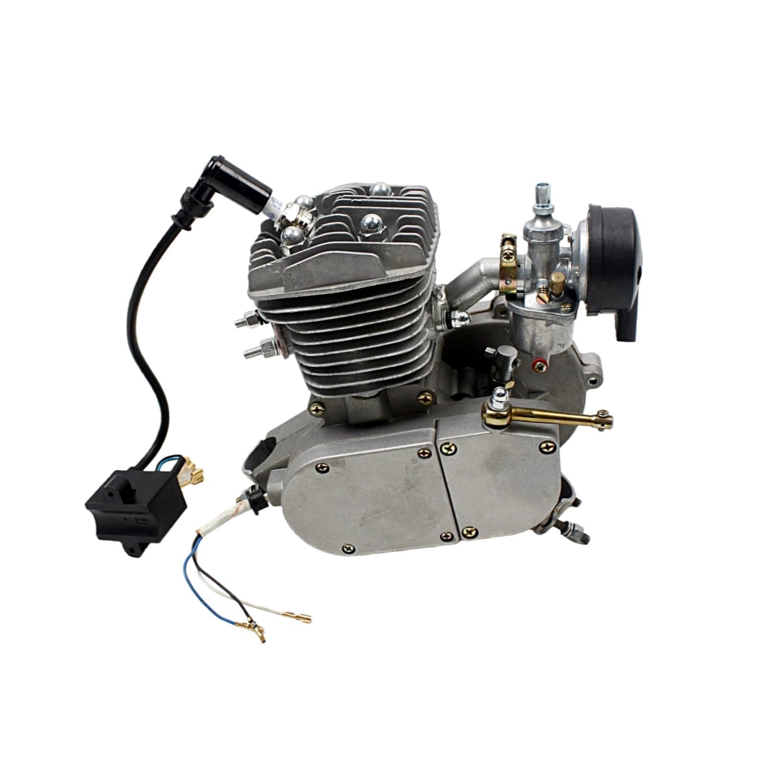 Gas Motor Engine Kit Fits for 80cc Bicycle Motorized 2-Stroke